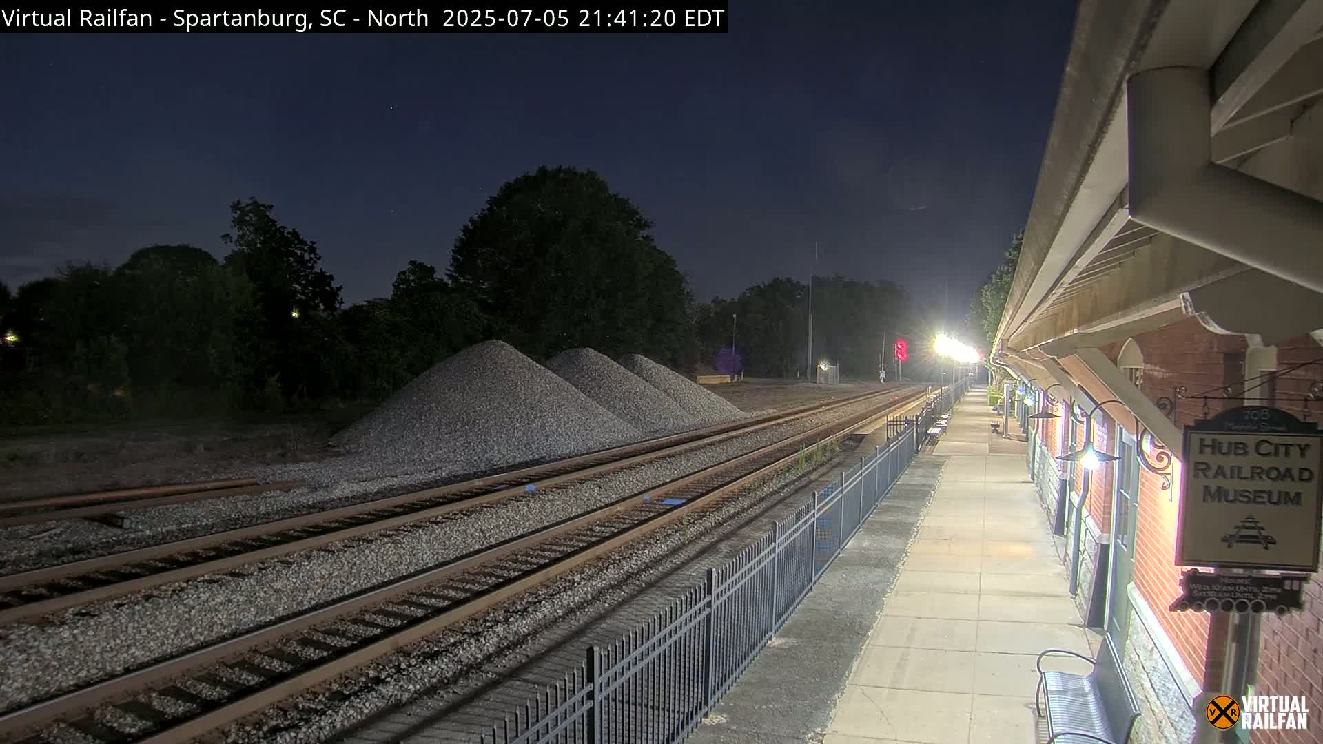 Spartanburg Railway Station &Hubcity Railroad Museum Live Cam - Spartanburg, Spartanburg , South Carolina, USA