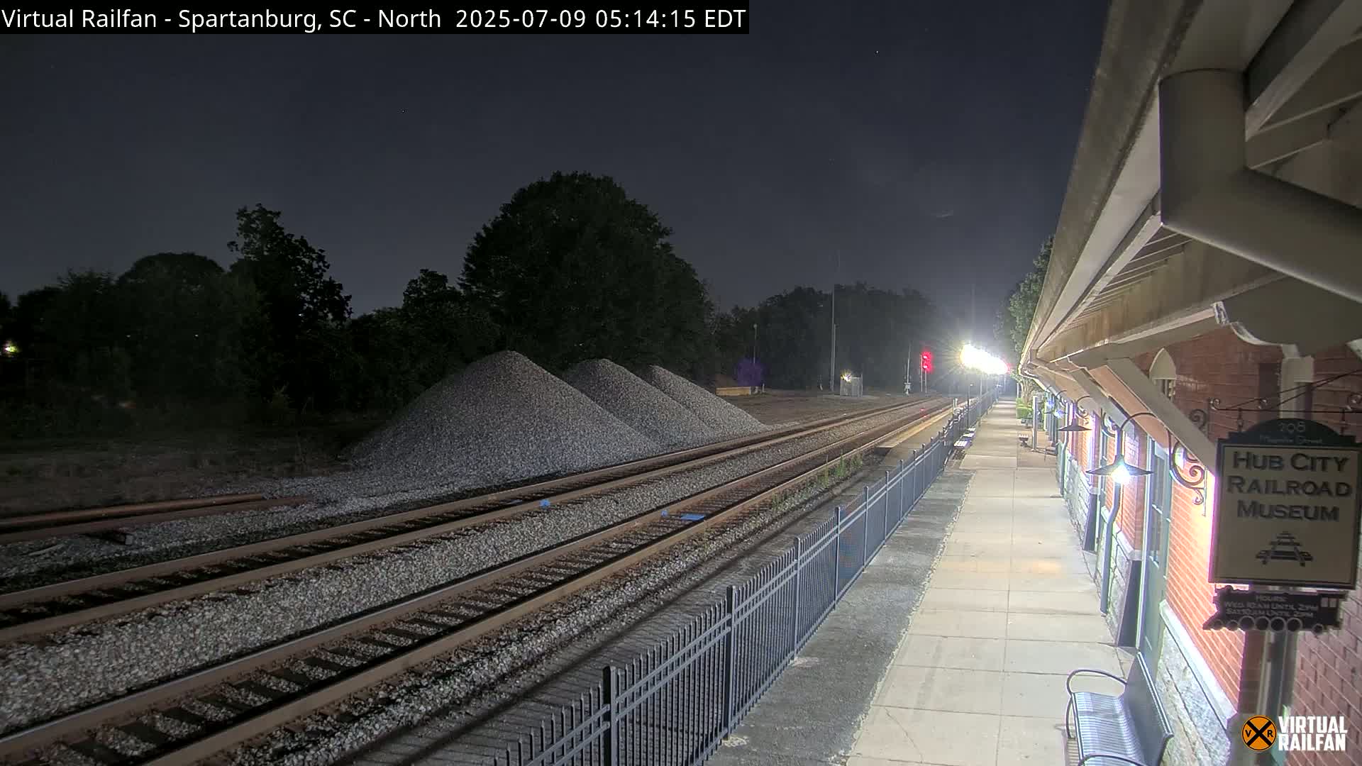 Spartanburg Railway Station &Hubcity Railroad Museum Live Cam - Spartanburg, Spartanburg , South Carolina, USA