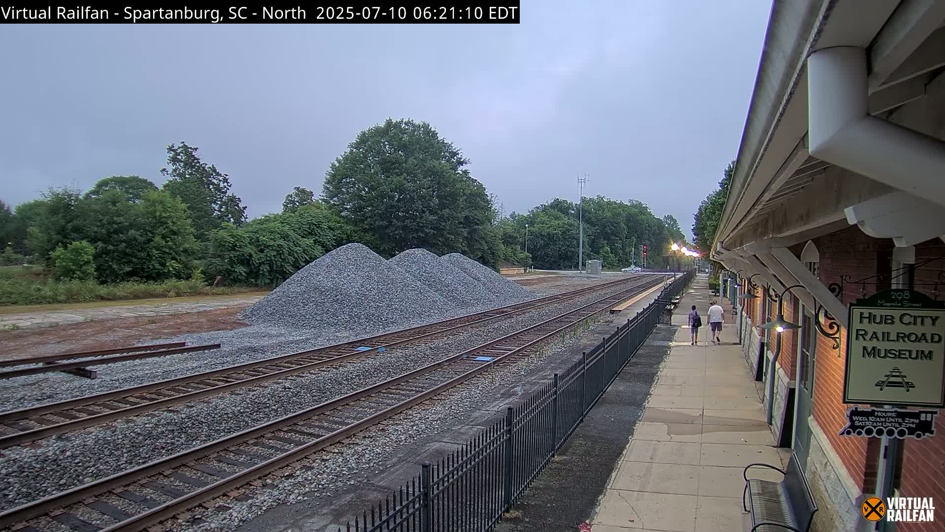Spartanburg Railway Station &Hubcity Railroad Museum Live Cam - Spartanburg, Spartanburg , South Carolina, USA