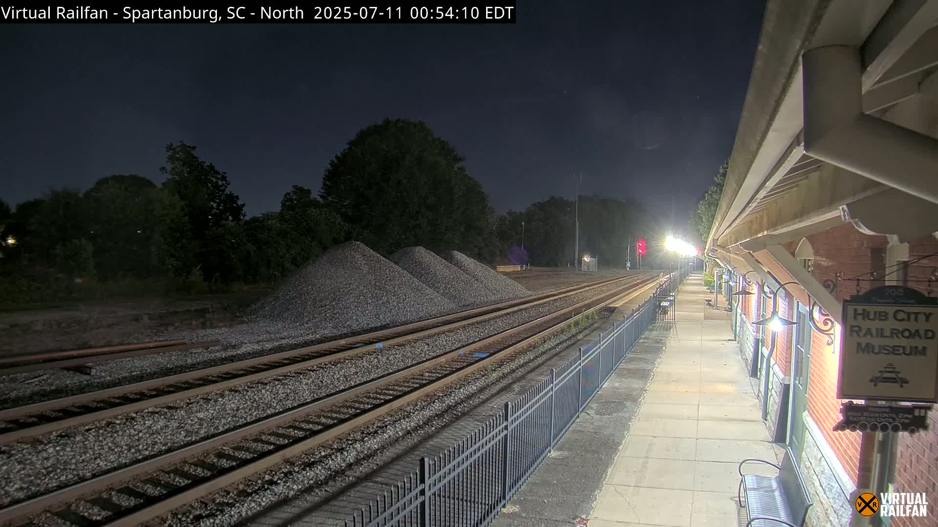 Spartanburg Railway Station &Hubcity Railroad Museum Live Cam - Spartanburg, Spartanburg , South Carolina, USA