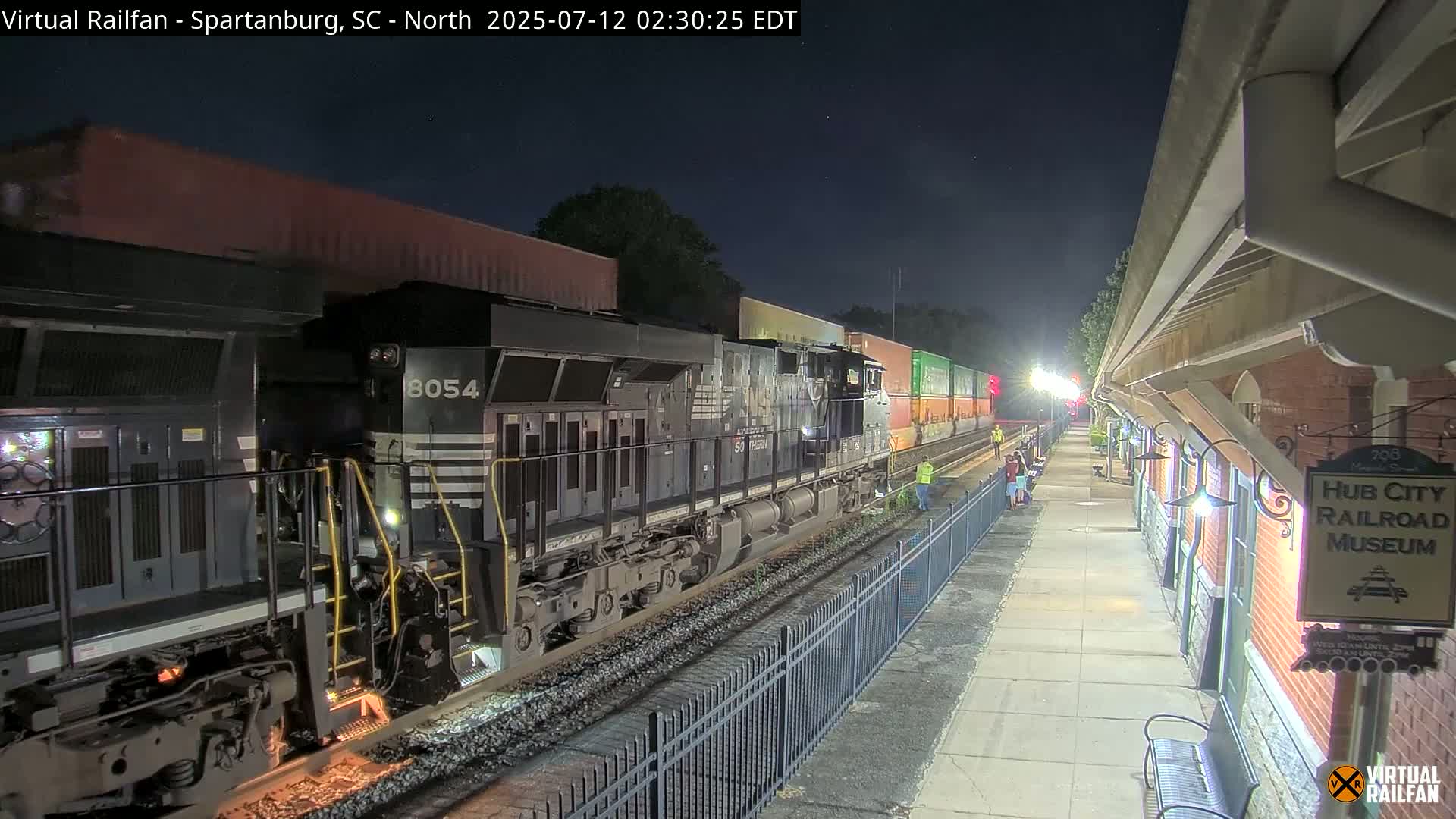 Spartanburg Railway Station &Hubcity Railroad Museum Live Cam - Spartanburg, Spartanburg , South Carolina, USA