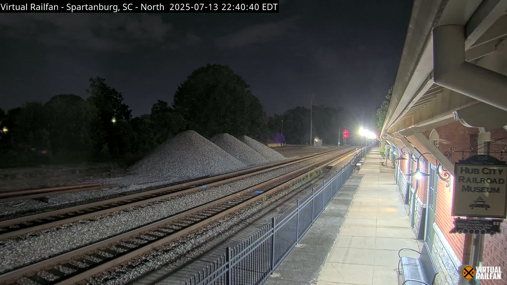 Spartanburg Railway Station &Hubcity Railroad Museum Live Cam - Spartanburg, Spartanburg , South Carolina, USA