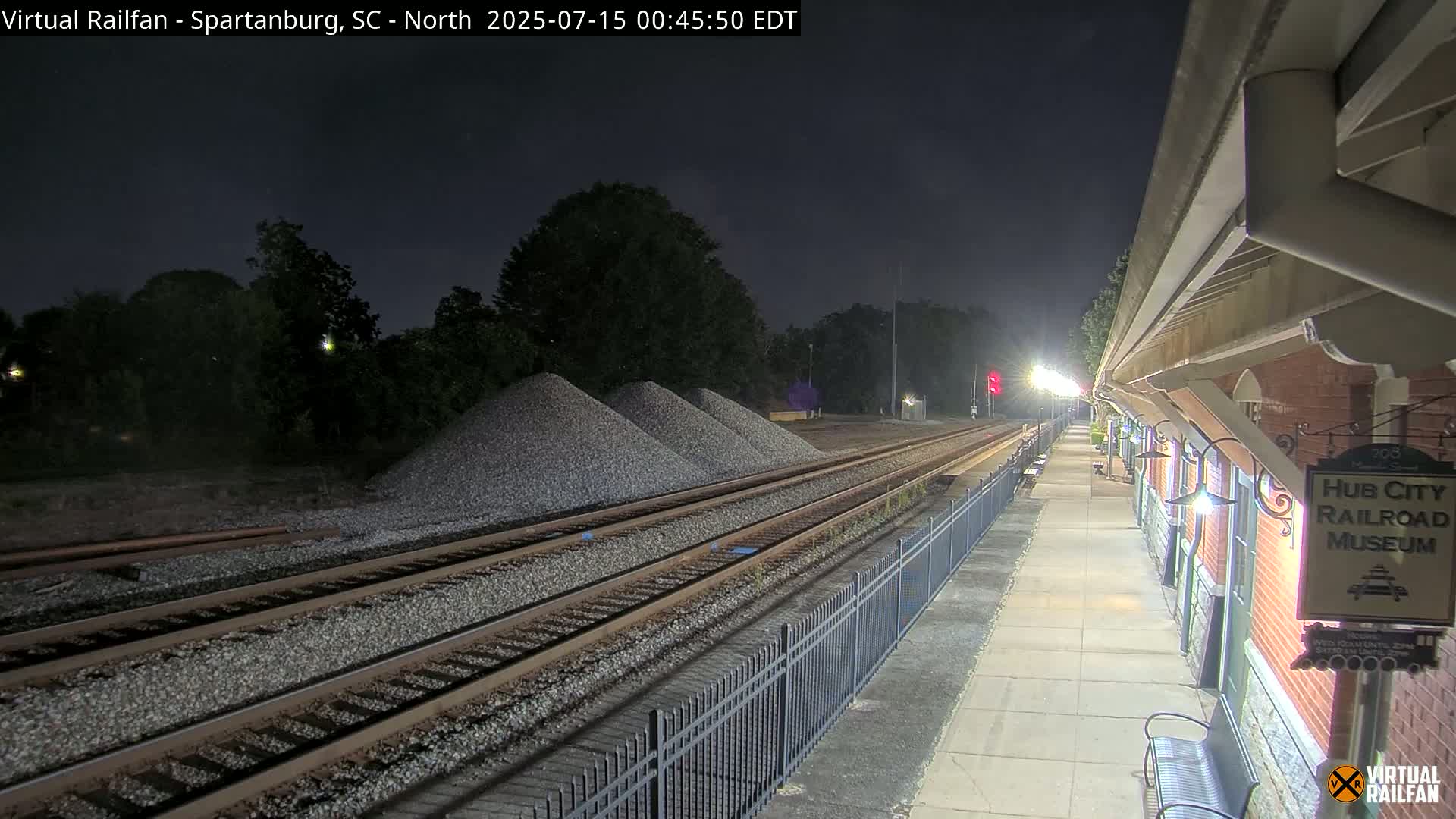 Spartanburg Railway Station &Hubcity Railroad Museum Live Cam - Spartanburg, Spartanburg , South Carolina, USA