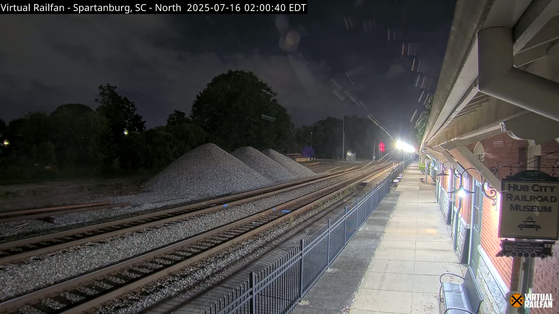 Spartanburg Railway Station &Hubcity Railroad Museum Live Cam - Spartanburg, Spartanburg , South Carolina, USA