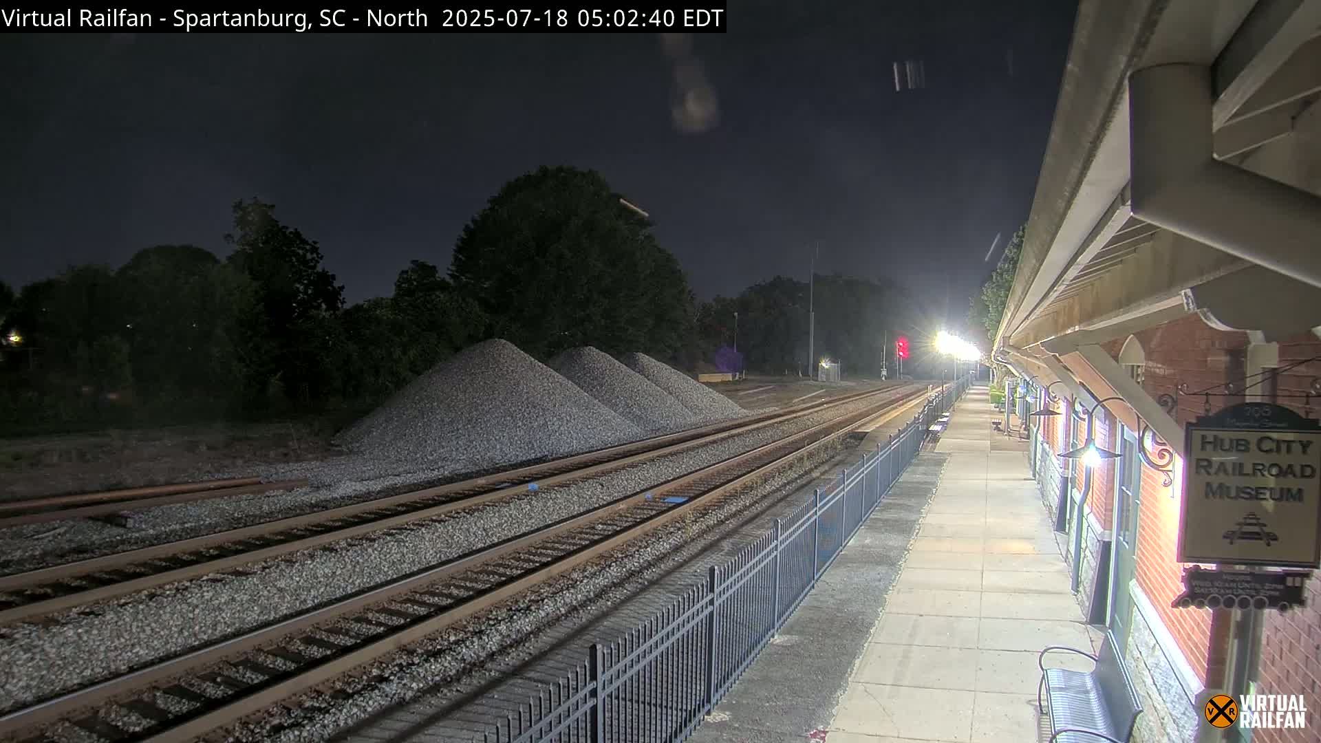 Spartanburg Railway Station &Hubcity Railroad Museum Live Cam - Spartanburg, Spartanburg , South Carolina, USA