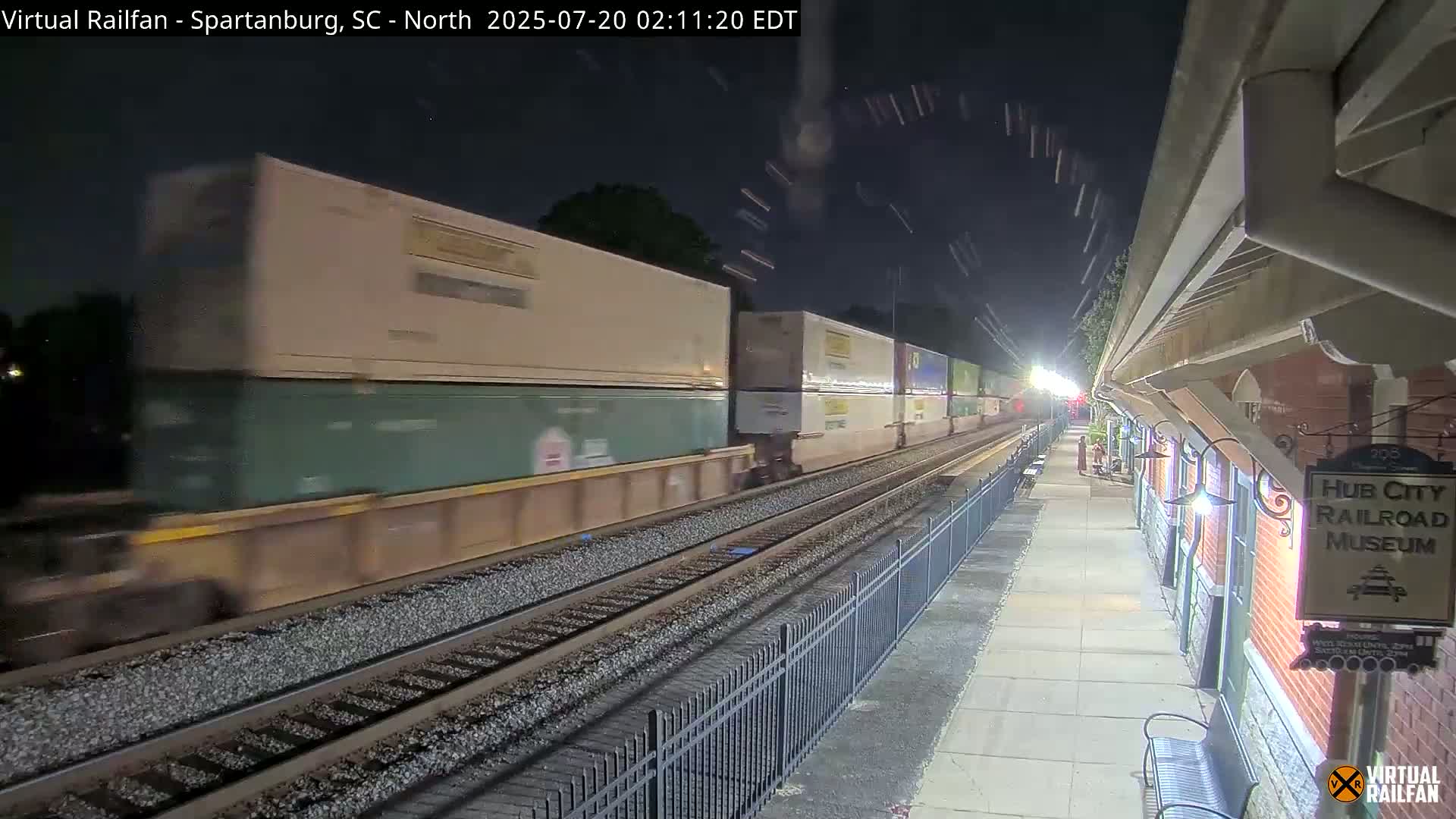 Spartanburg Railway Station &Hubcity Railroad Museum Live Cam - Spartanburg, Spartanburg , South Carolina, USA