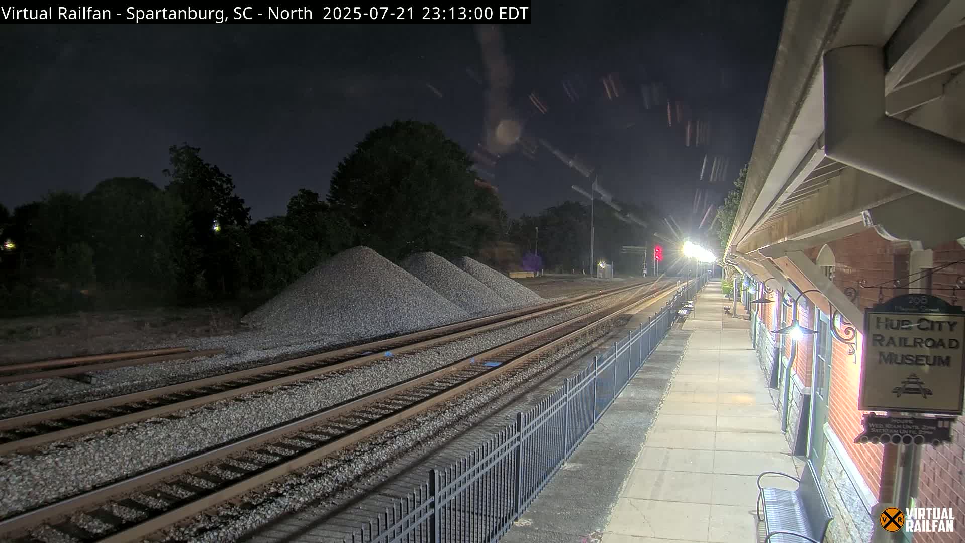 Spartanburg Railway Station &Hubcity Railroad Museum Live Cam - Spartanburg, Spartanburg , South Carolina, USA