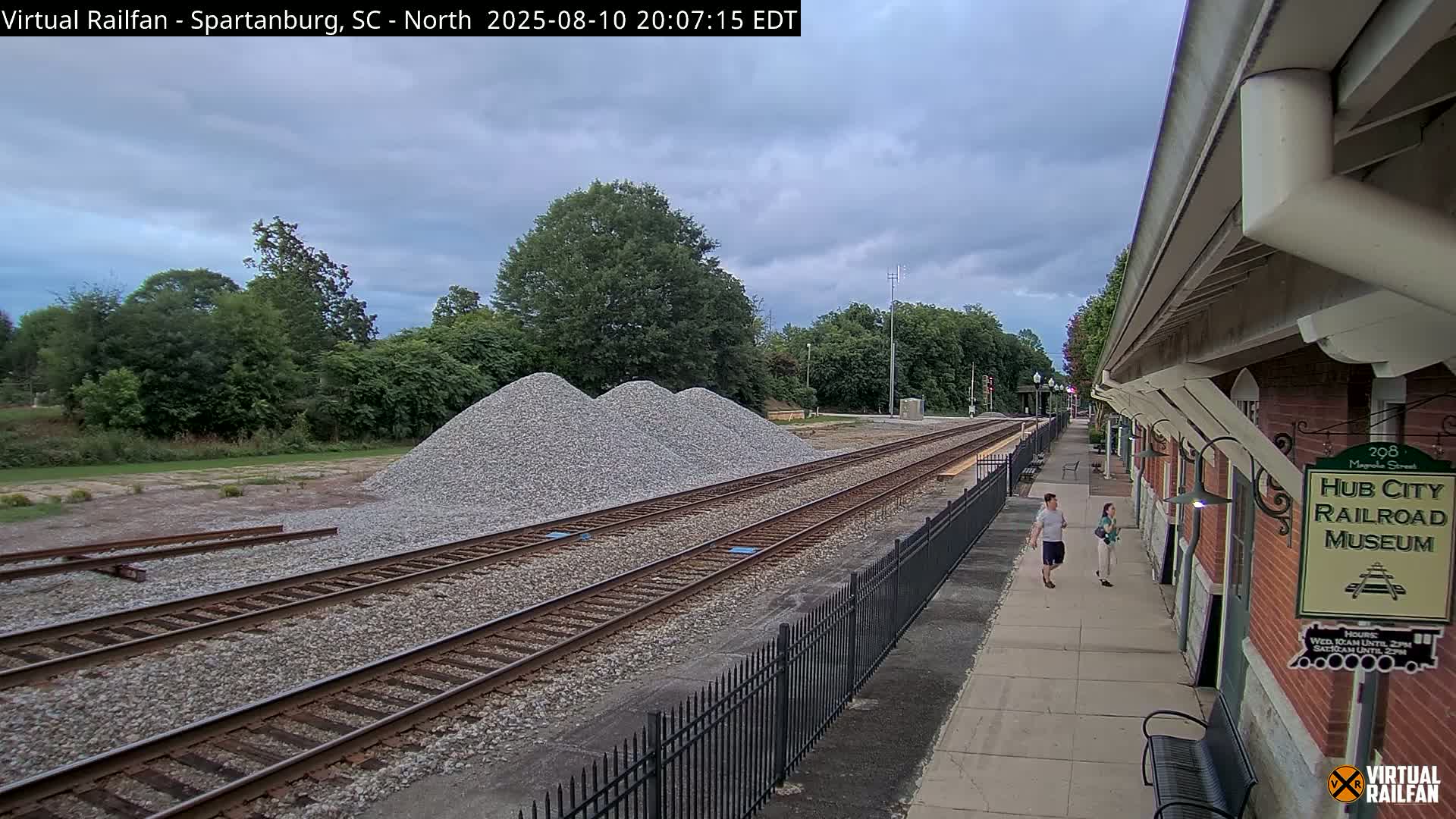 Spartanburg Railway Station &Hubcity Railroad Museum Live Cam - Spartanburg, Spartanburg , South Carolina, USA