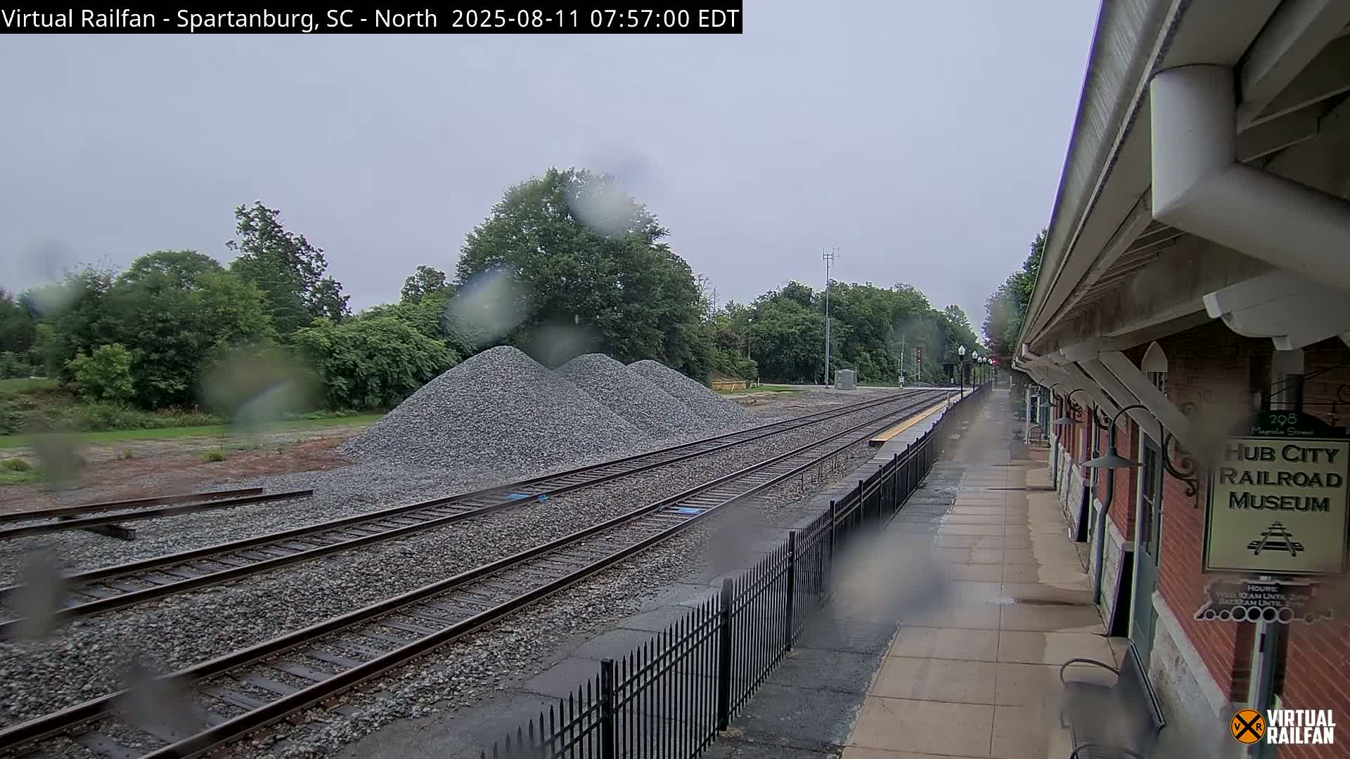 Spartanburg Railway Station &Hubcity Railroad Museum Live Cam - Spartanburg, Spartanburg , South Carolina, USA