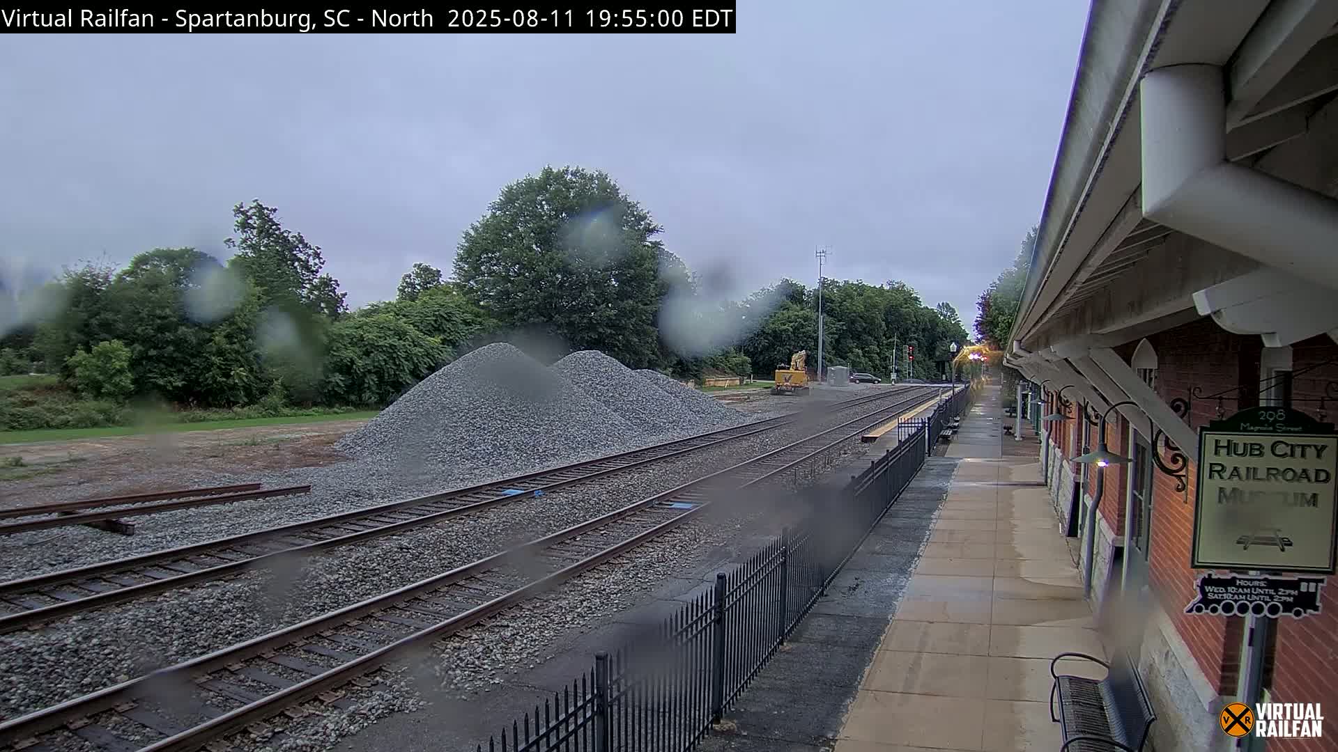 Spartanburg Railway Station &Hubcity Railroad Museum Live Cam - Spartanburg, Spartanburg , South Carolina, USA