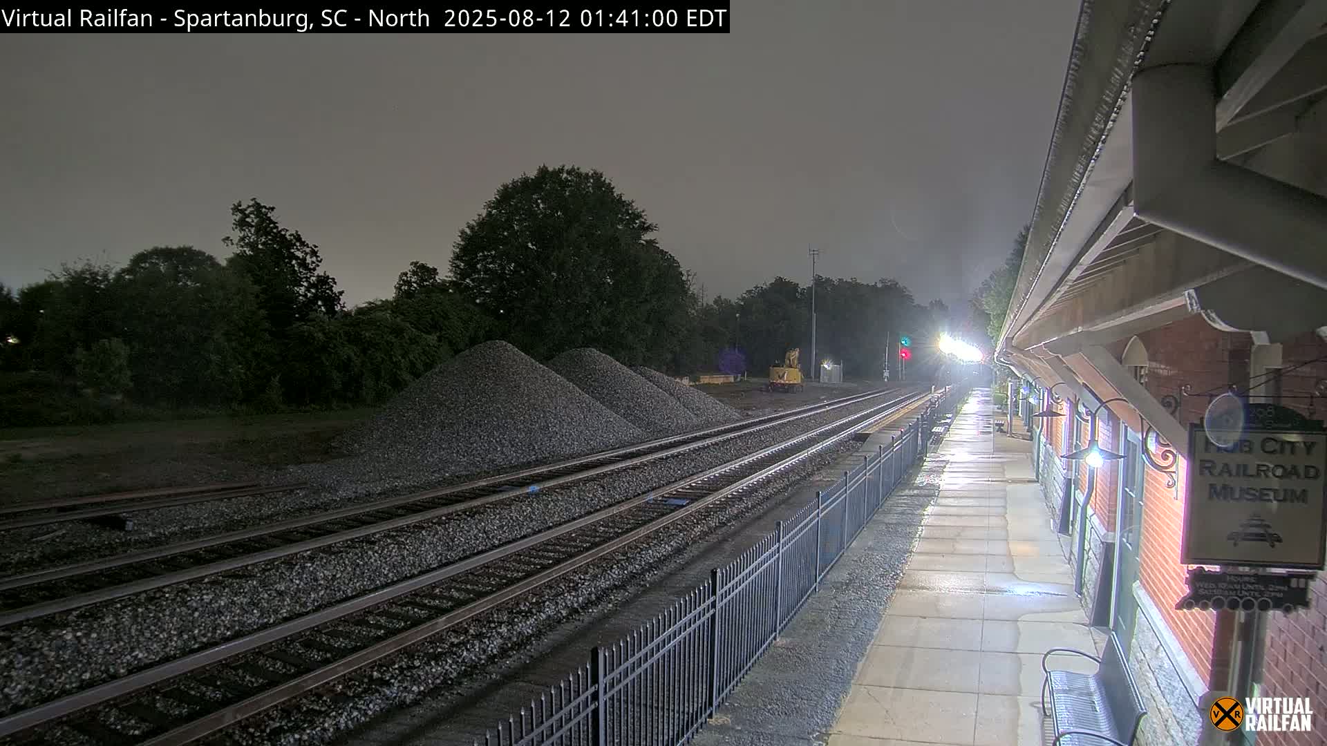 Spartanburg Railway Station &Hubcity Railroad Museum Live Cam - Spartanburg, Spartanburg , South Carolina, USA
