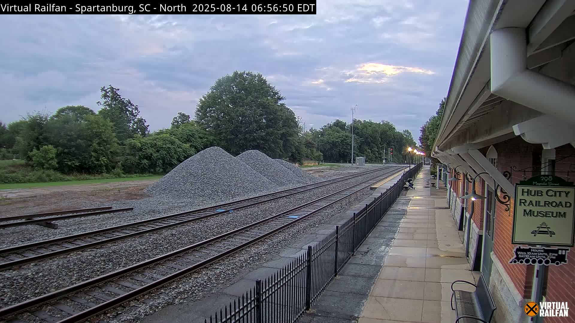 Spartanburg Railway Station &Hubcity Railroad Museum Live Cam - Spartanburg, Spartanburg , South Carolina, USA