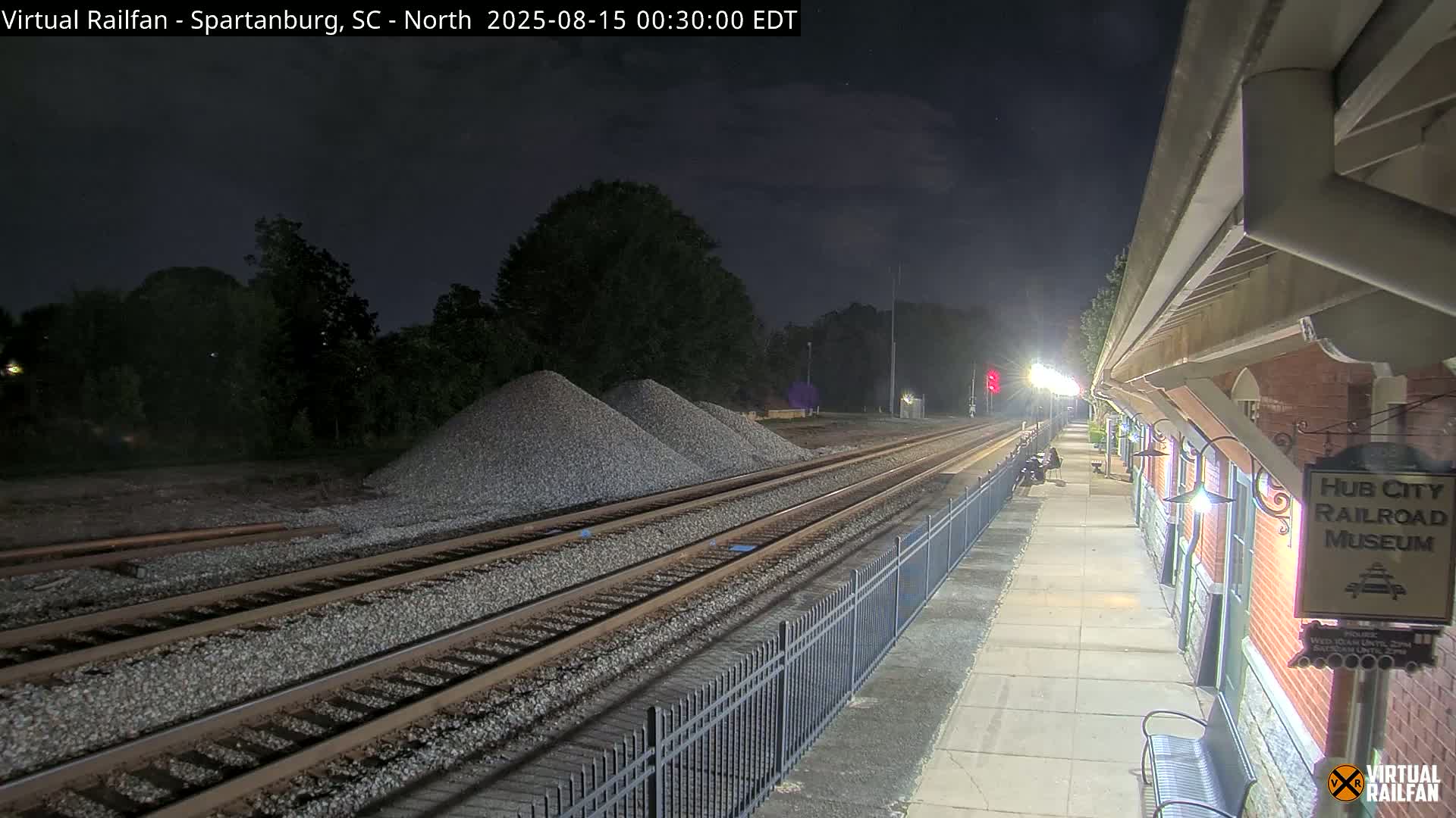 Spartanburg Railway Station &Hubcity Railroad Museum Live Cam - Spartanburg, Spartanburg , South Carolina, USA