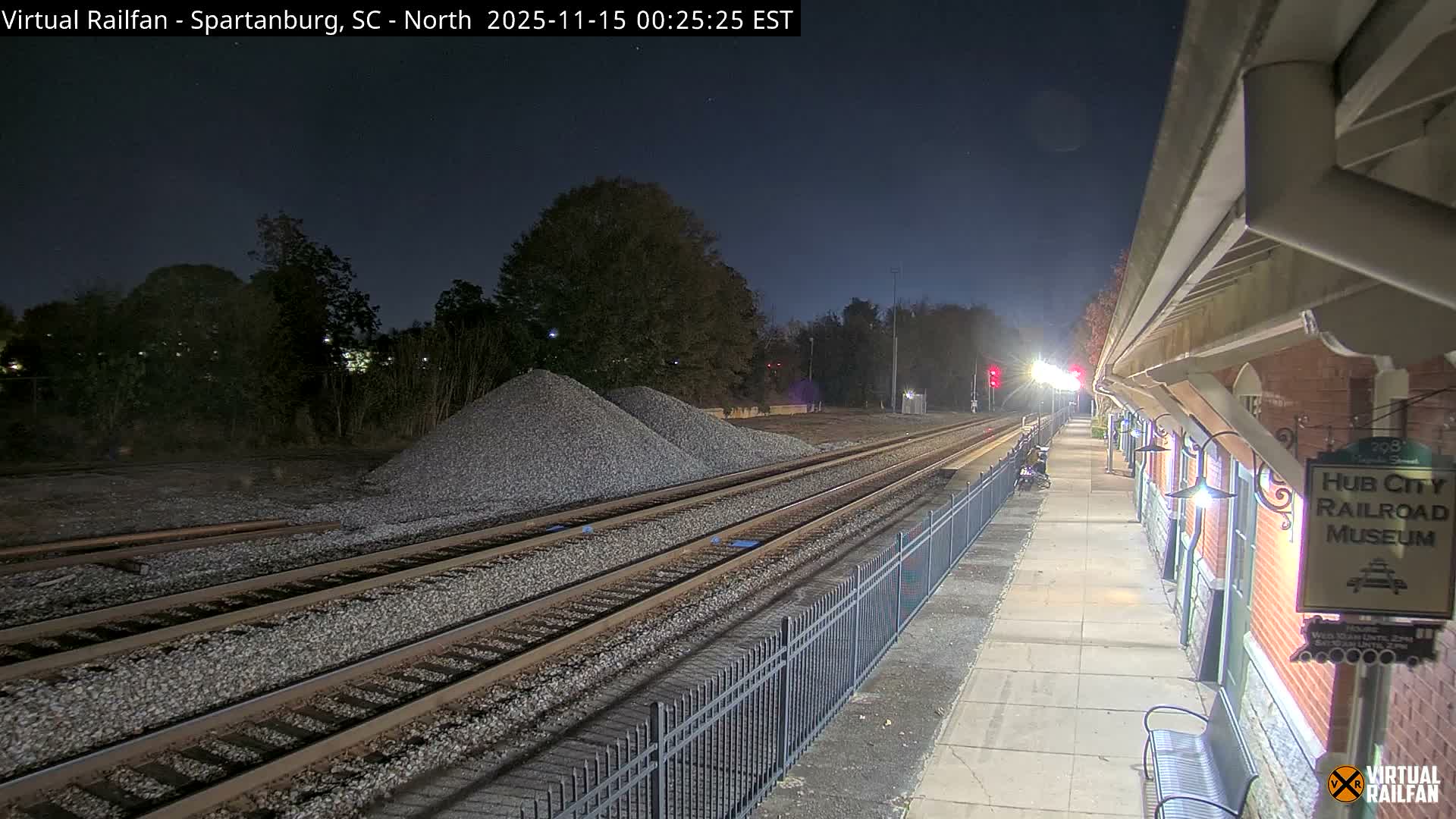 Spartanburg Railway Station &Hubcity Railroad Museum Live Cam - Spartanburg, Spartanburg , South Carolina, USA