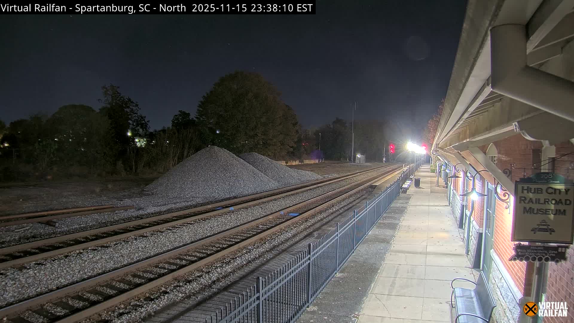 Spartanburg Railway Station &Hubcity Railroad Museum Live Cam - Spartanburg, Spartanburg , South Carolina, USA