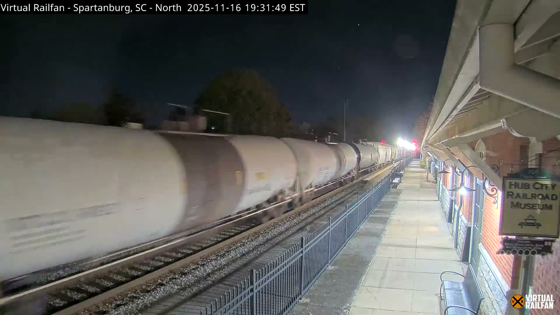 Spartanburg Railway Station &Hubcity Railroad Museum Live Cam - Spartanburg, Spartanburg , South Carolina, USA