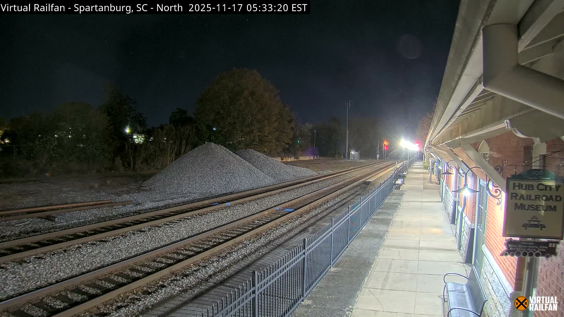 Spartanburg Railway Station &Hubcity Railroad Museum Live Cam - Spartanburg, Spartanburg , South Carolina, USA