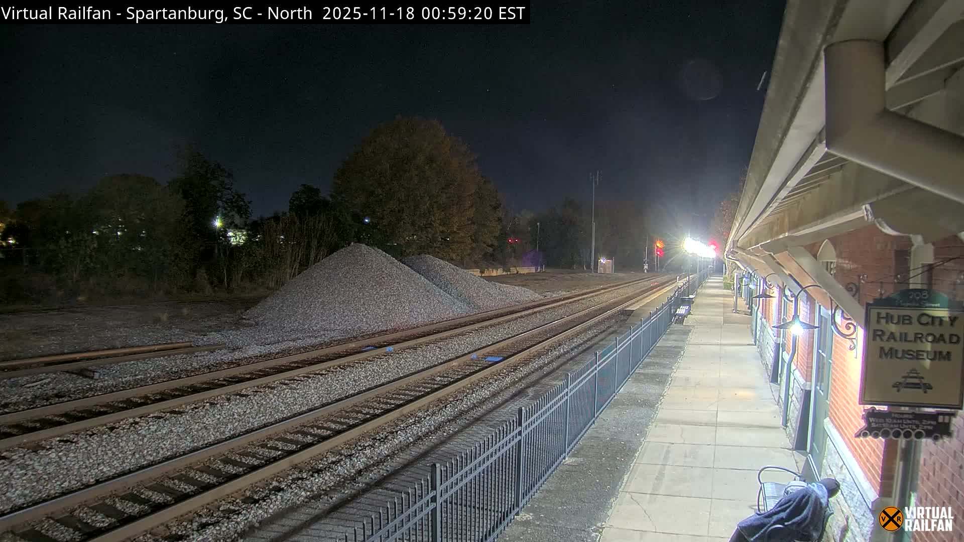 Spartanburg Railway Station &Hubcity Railroad Museum Live Cam - Spartanburg, Spartanburg , South Carolina, USA