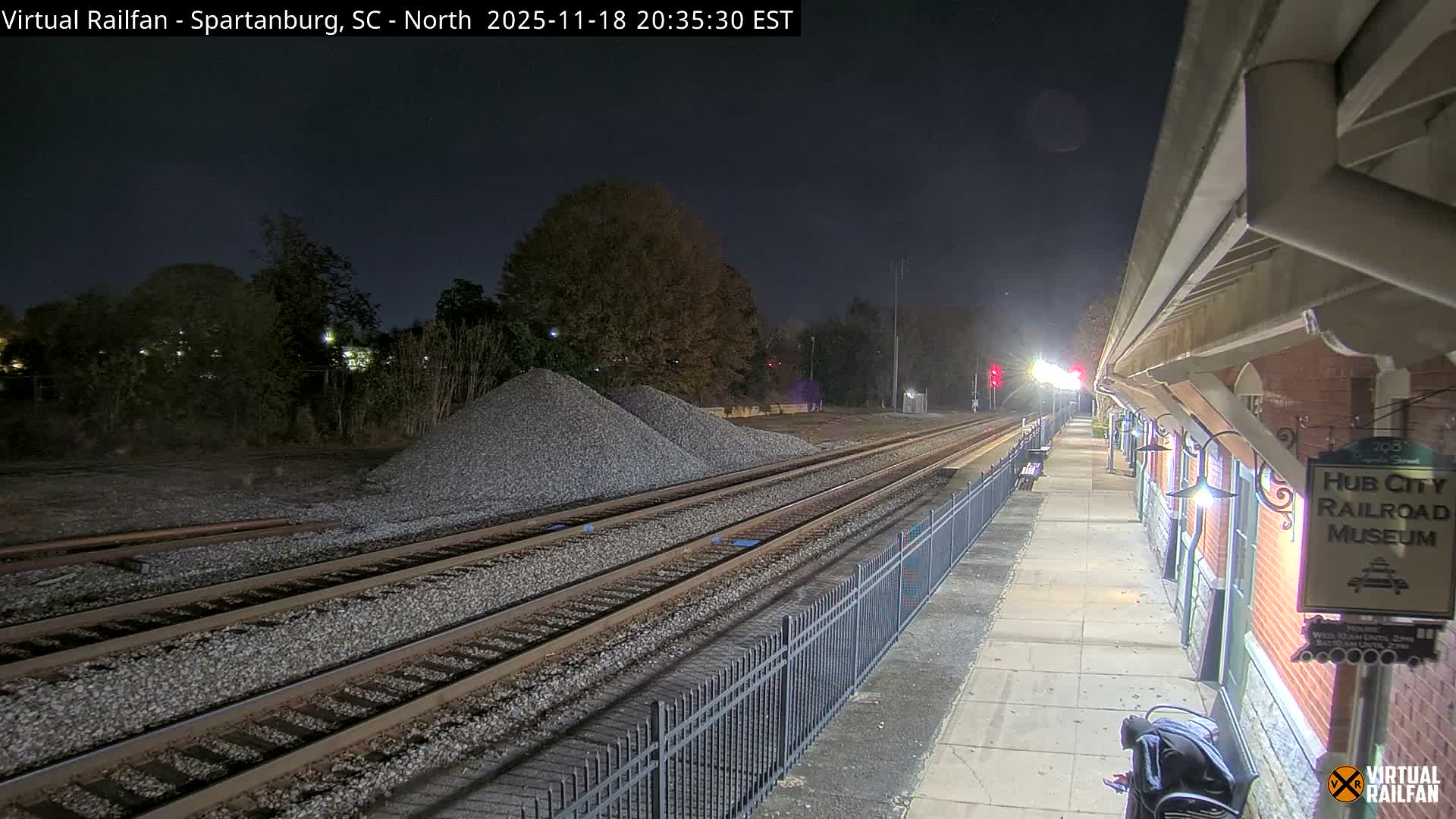 Spartanburg Railway Station &Hubcity Railroad Museum Live Cam - Spartanburg, Spartanburg , South Carolina, USA