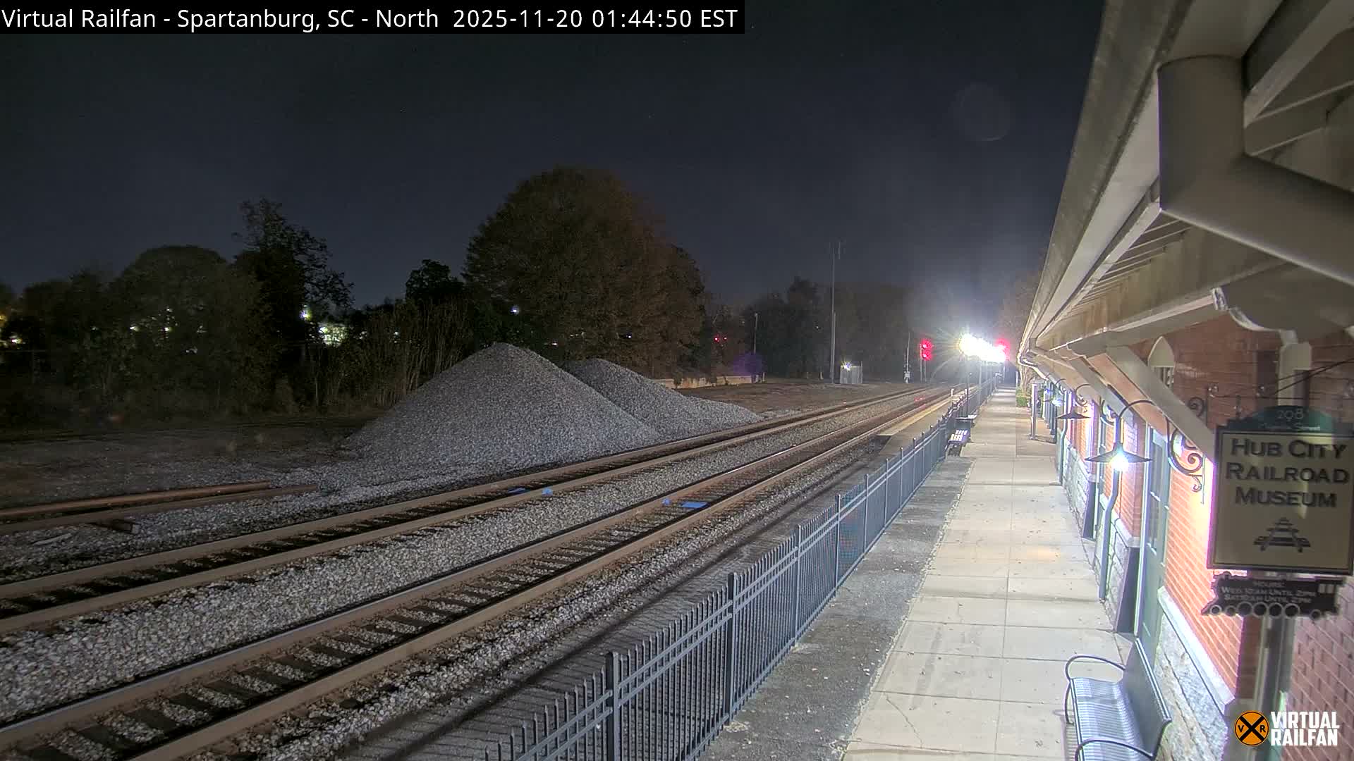 Spartanburg Railway Station &Hubcity Railroad Museum Live Cam - Spartanburg, Spartanburg , South Carolina, USA