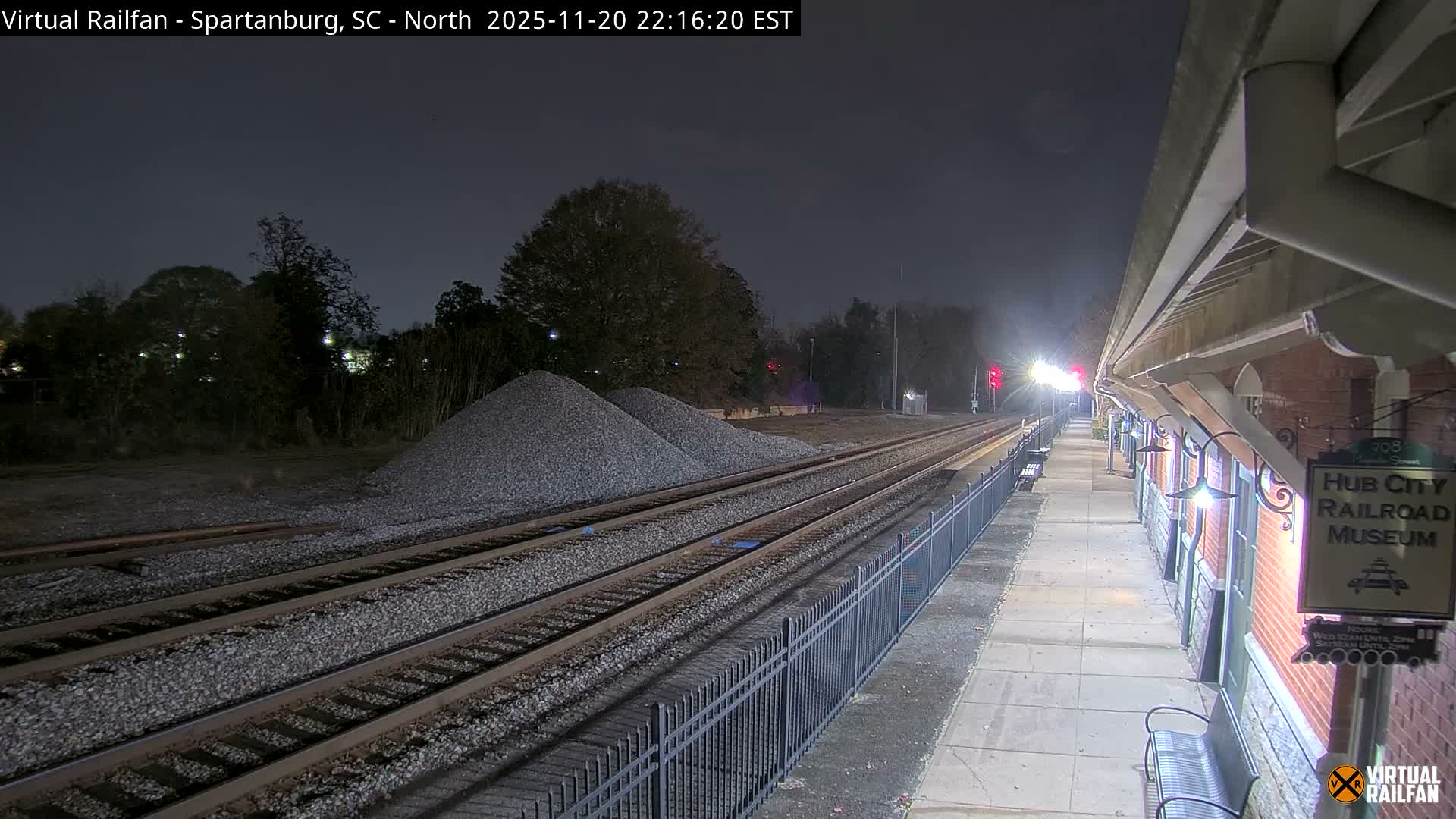 Spartanburg Railway Station &Hubcity Railroad Museum Live Cam - Spartanburg, Spartanburg , South Carolina, USA
