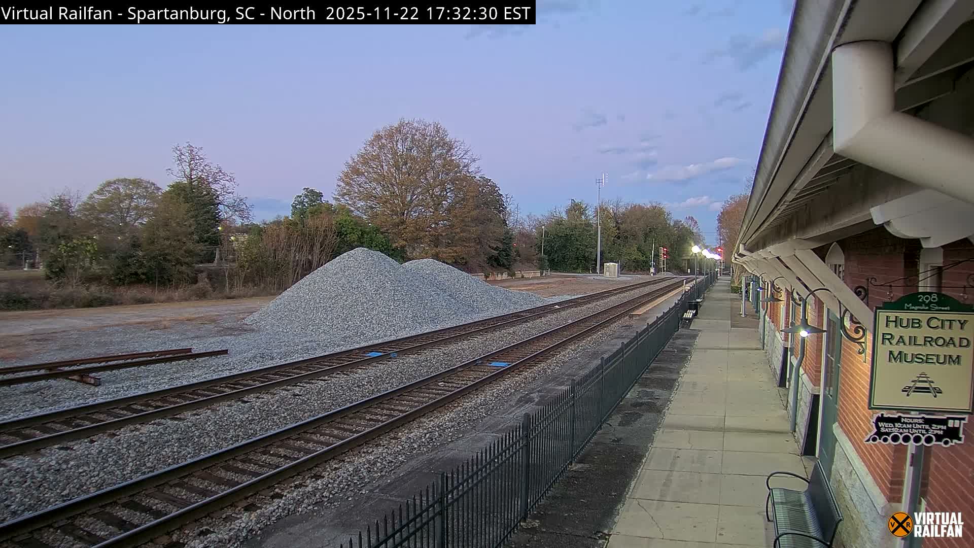 Spartanburg Railway Station &Hubcity Railroad Museum Live Cam - Spartanburg, Spartanburg , South Carolina, USA