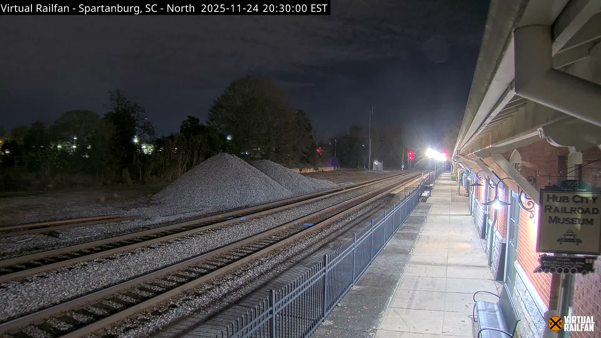 Spartanburg Railway Station &Hubcity Railroad Museum Live Cam - Spartanburg, Spartanburg , South Carolina, USA