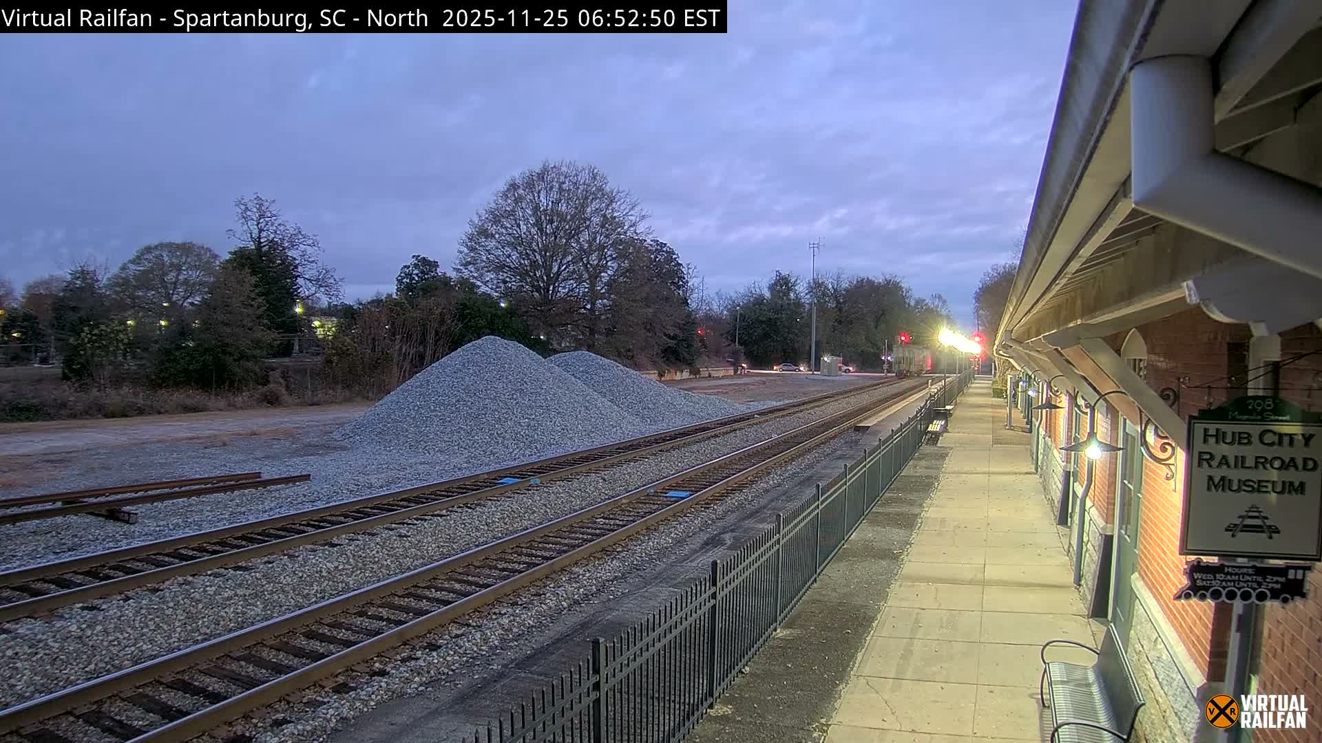 Spartanburg Railway Station &Hubcity Railroad Museum Live Cam - Spartanburg, Spartanburg , South Carolina, USA
