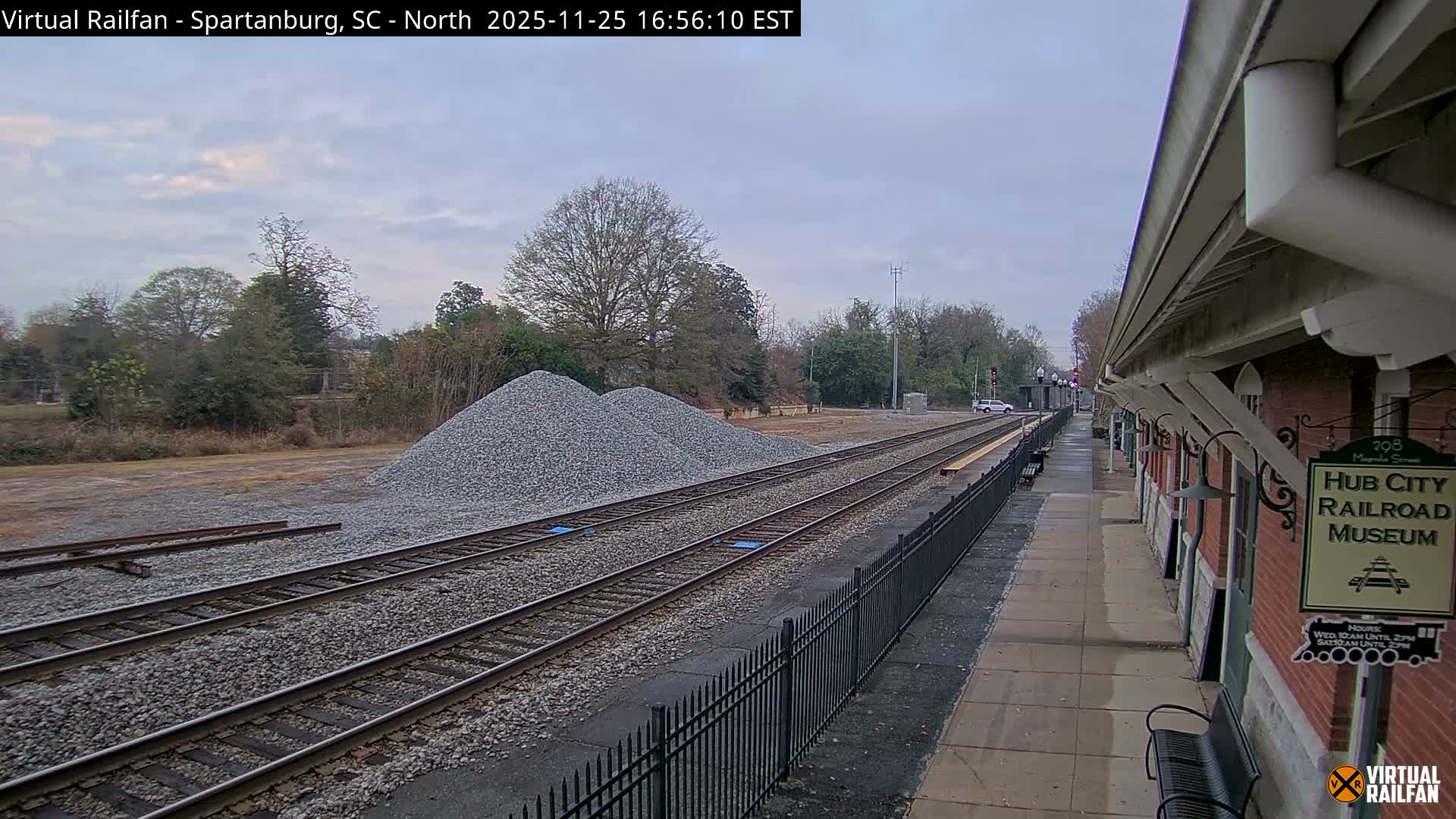 Spartanburg Railway Station &Hubcity Railroad Museum Live Cam - Spartanburg, Spartanburg , South Carolina, USA