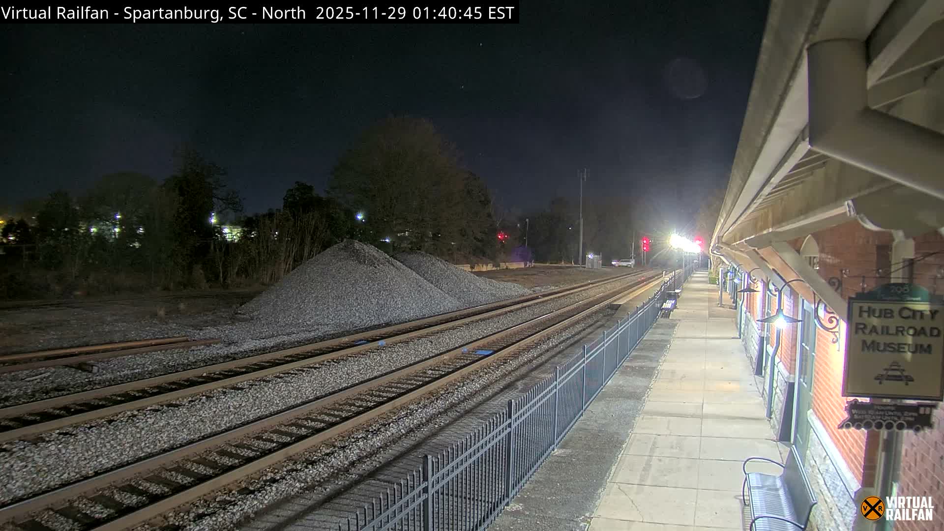 Spartanburg Railway Station &Hubcity Railroad Museum Live Cam - Spartanburg, Spartanburg , South Carolina, USA