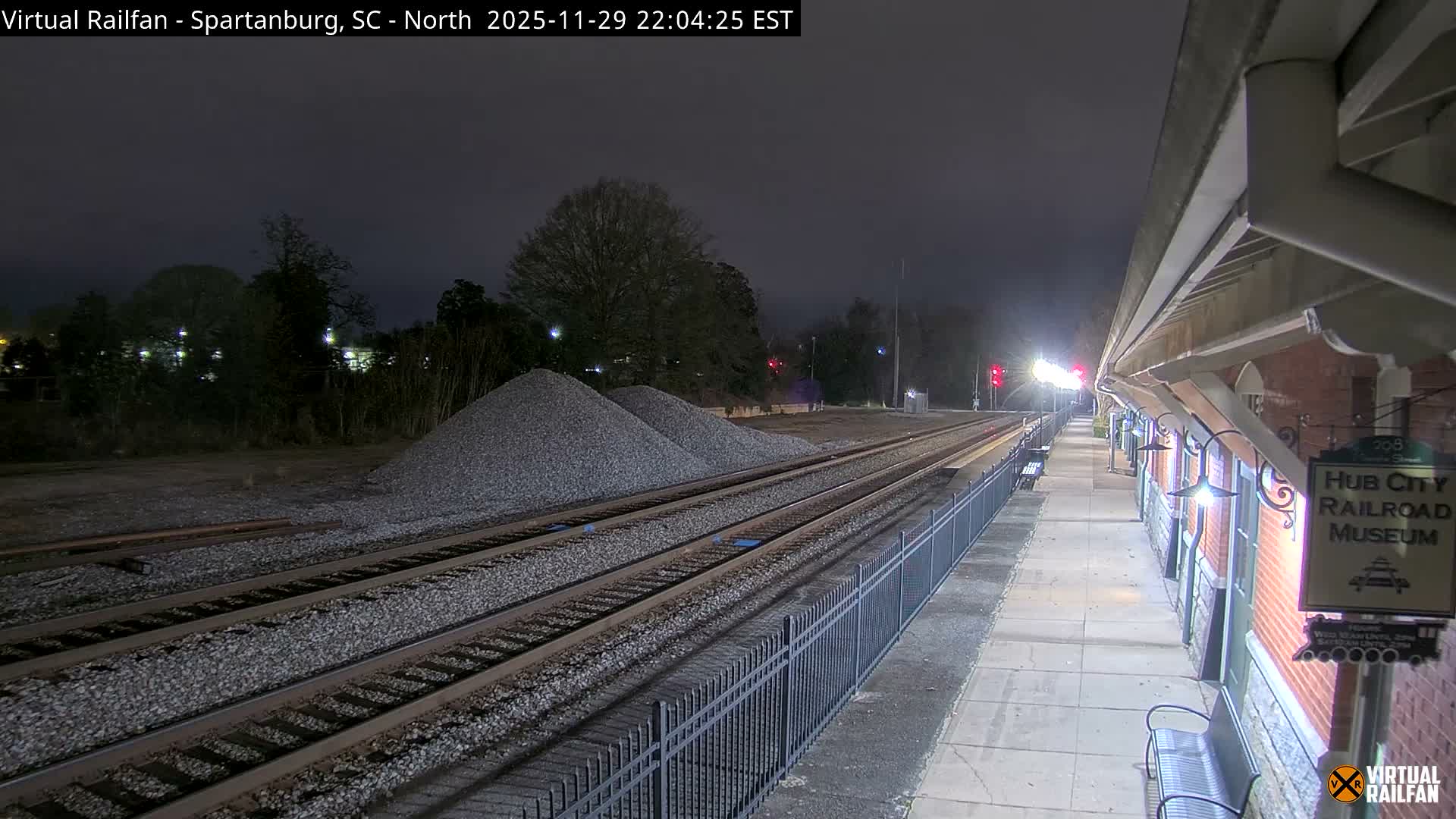 Spartanburg Railway Station &Hubcity Railroad Museum Live Cam - Spartanburg, Spartanburg , South Carolina, USA
