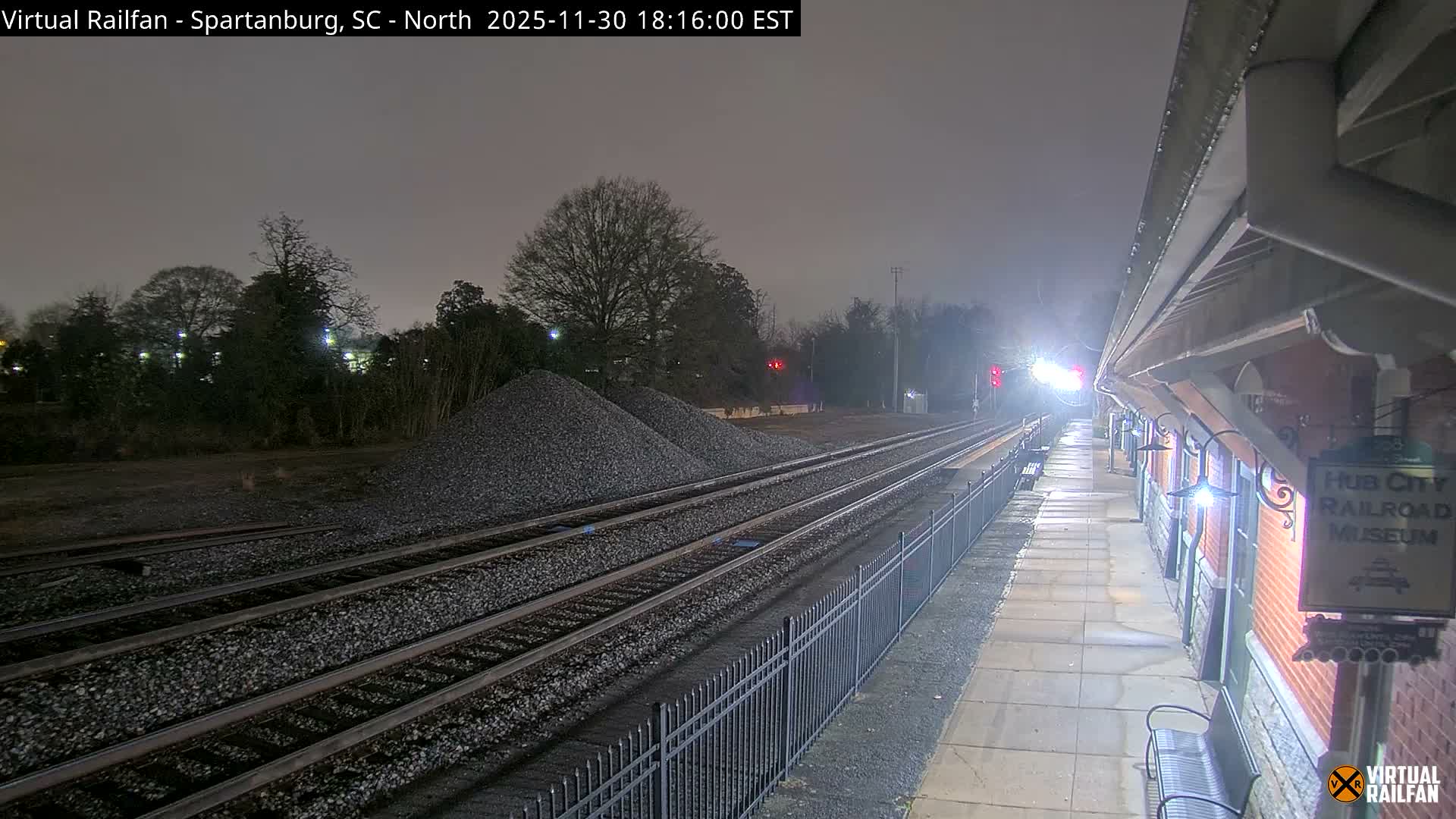 Spartanburg Railway Station &Hubcity Railroad Museum Live Cam - Spartanburg, Spartanburg , South Carolina, USA