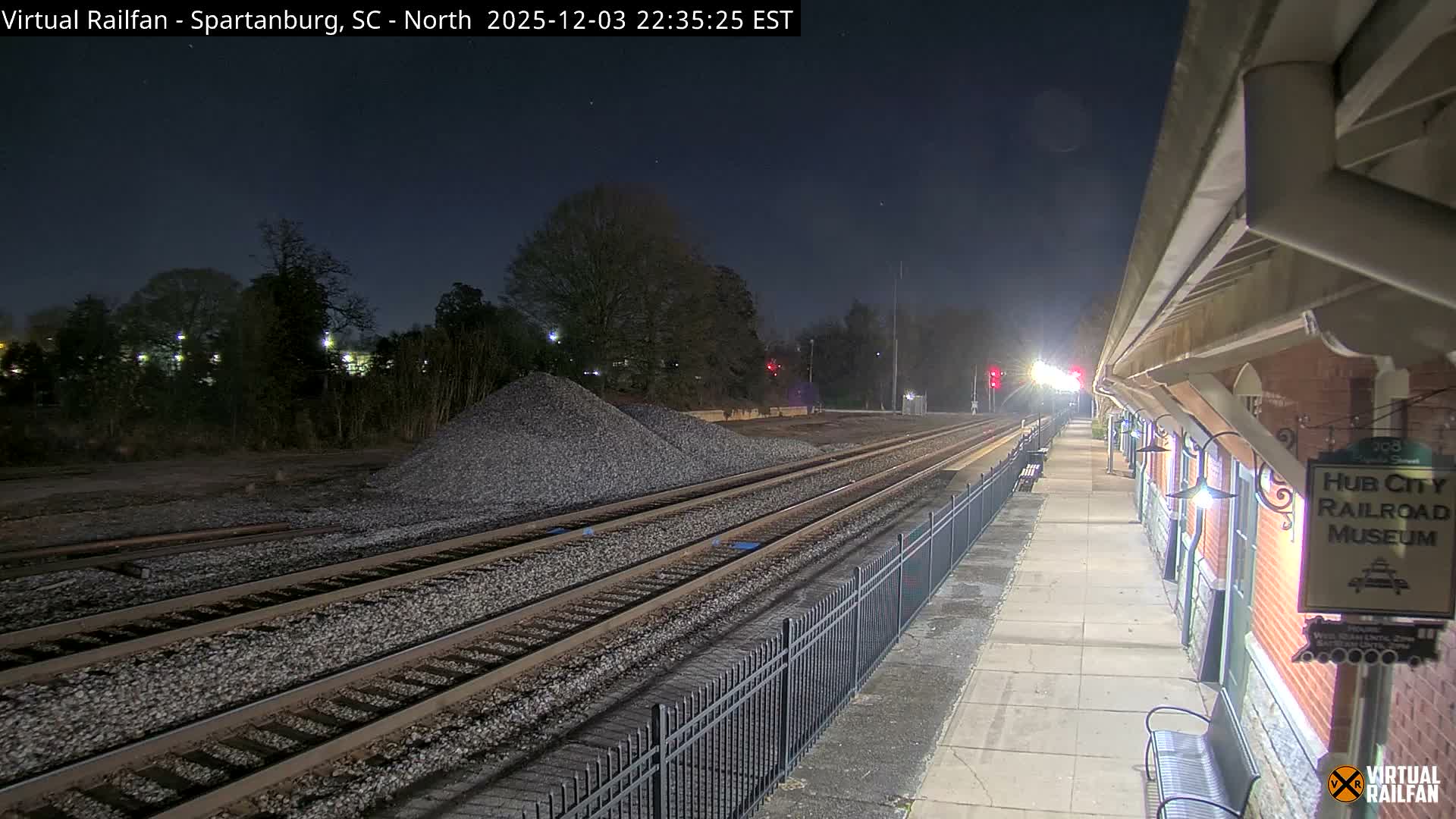 Spartanburg Railway Station &Hubcity Railroad Museum Live Cam - Spartanburg, Spartanburg , South Carolina, USA