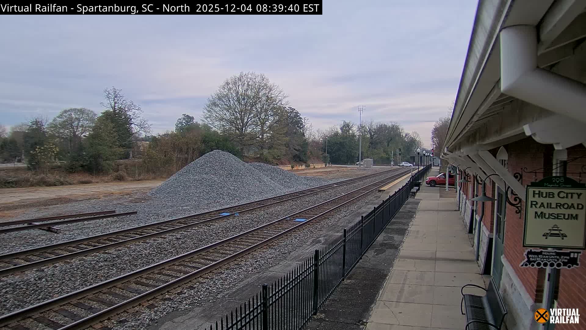 Spartanburg Railway Station &Hubcity Railroad Museum Live Cam - Spartanburg, Spartanburg , South Carolina, USA