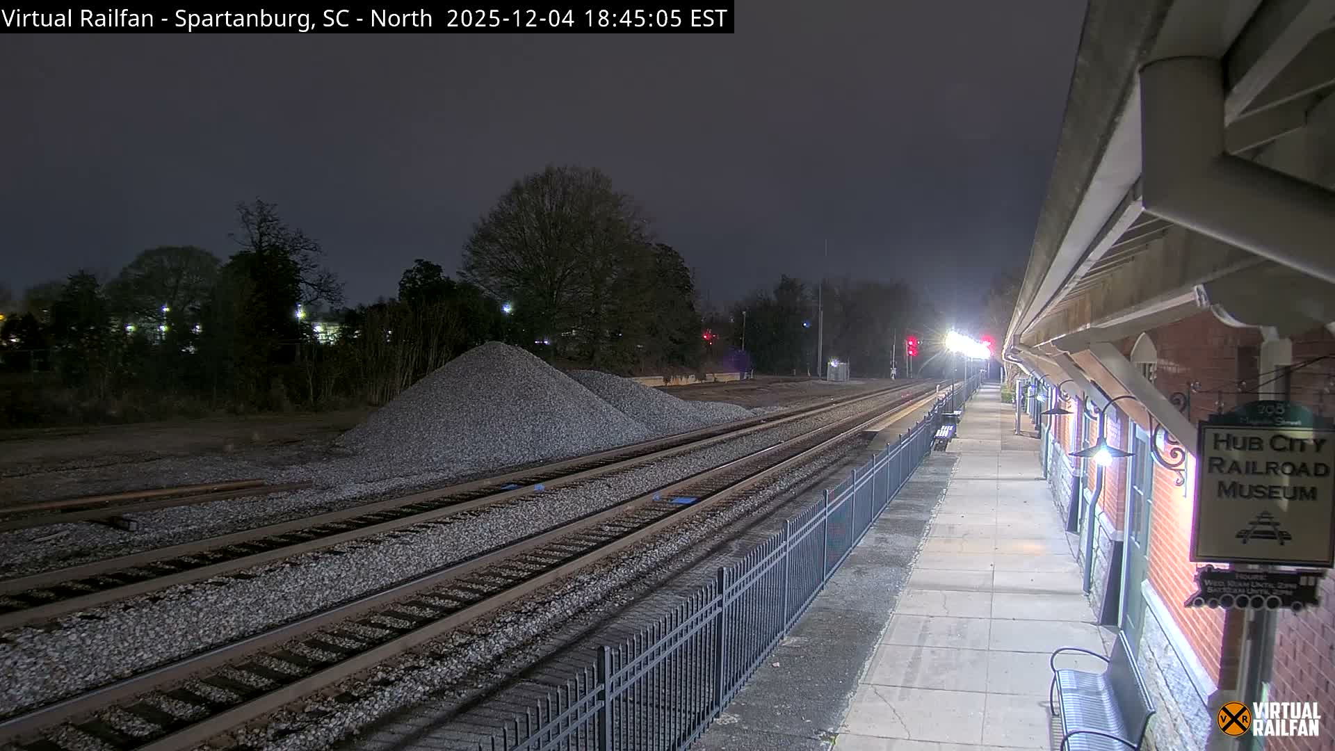 Spartanburg Railway Station &Hubcity Railroad Museum Live Cam - Spartanburg, Spartanburg , South Carolina, USA