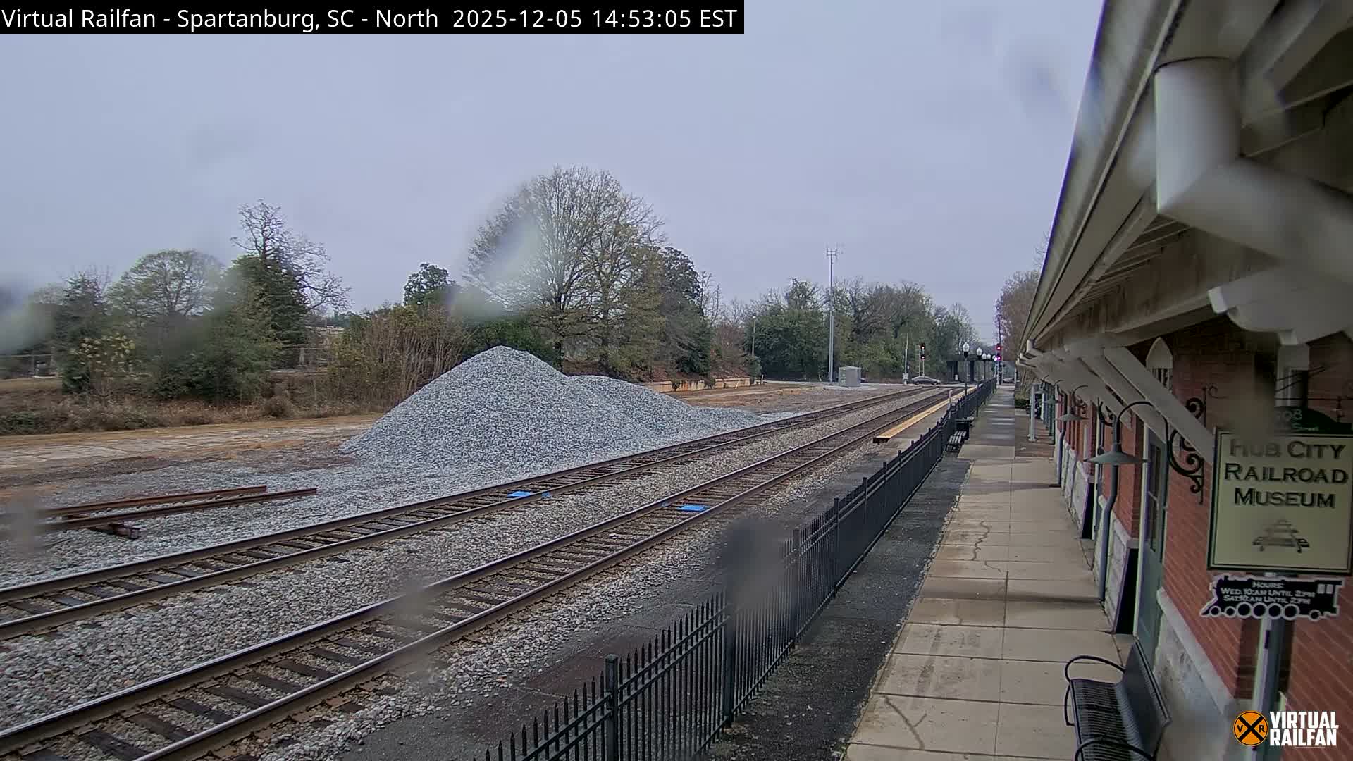 Spartanburg Railway Station &Hubcity Railroad Museum Live Cam - Spartanburg, Spartanburg , South Carolina, USA