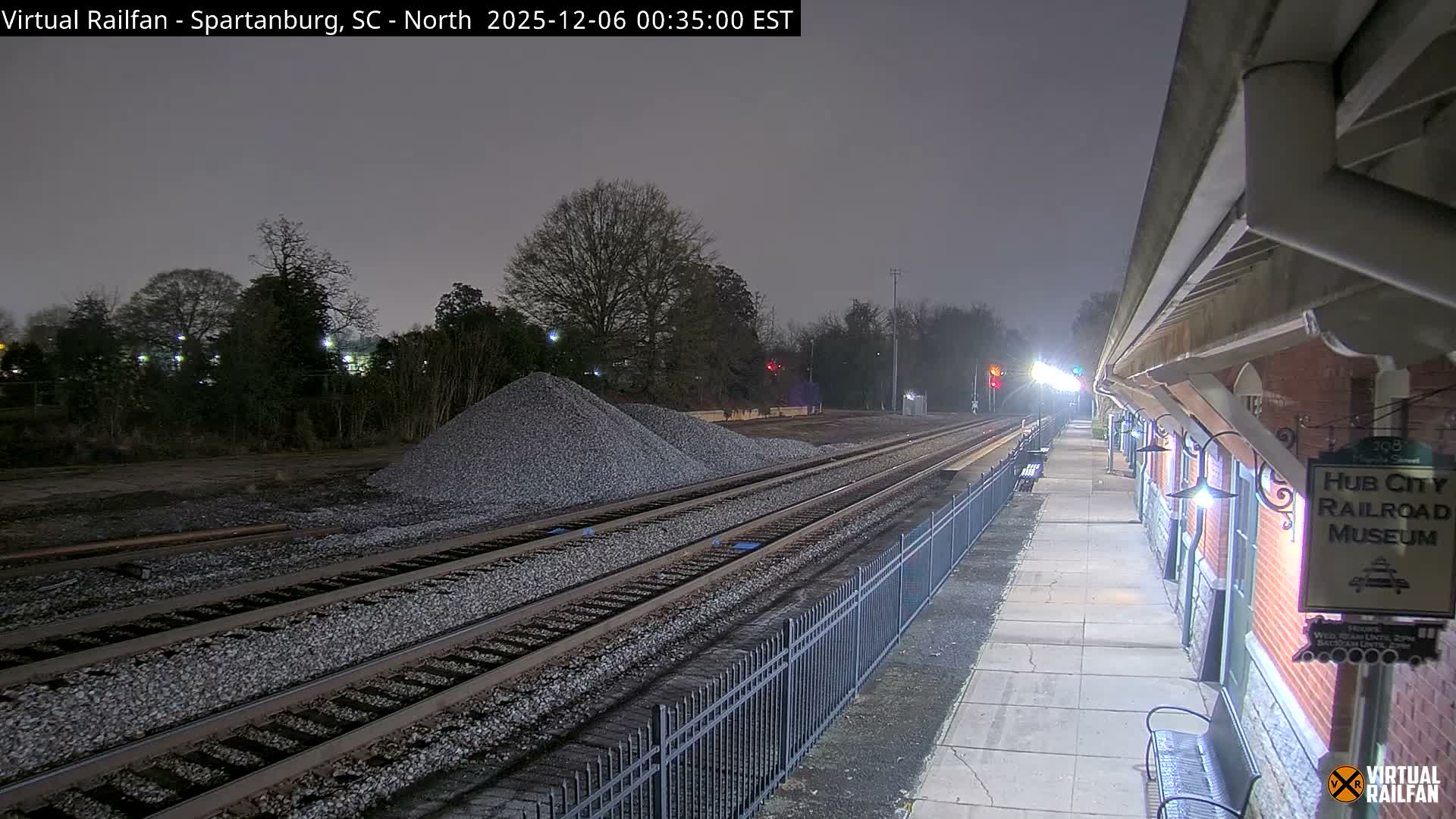 Spartanburg Railway Station &Hubcity Railroad Museum Live Cam - Spartanburg, Spartanburg , South Carolina, USA