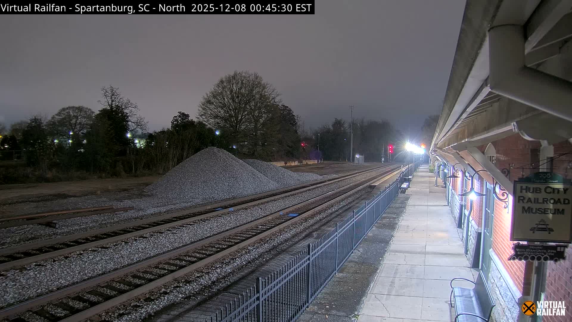 Spartanburg Railway Station &Hubcity Railroad Museum Live Cam - Spartanburg, Spartanburg , South Carolina, USA