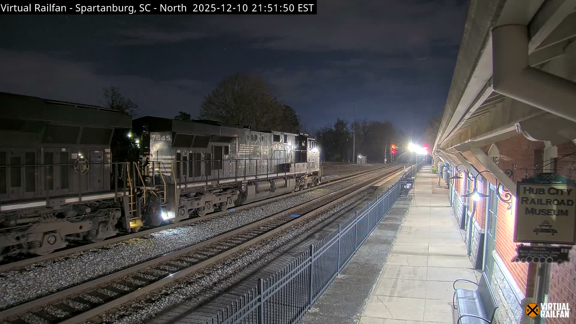 Spartanburg Railway Station &Hubcity Railroad Museum Live Cam - Spartanburg, Spartanburg , South Carolina, USA