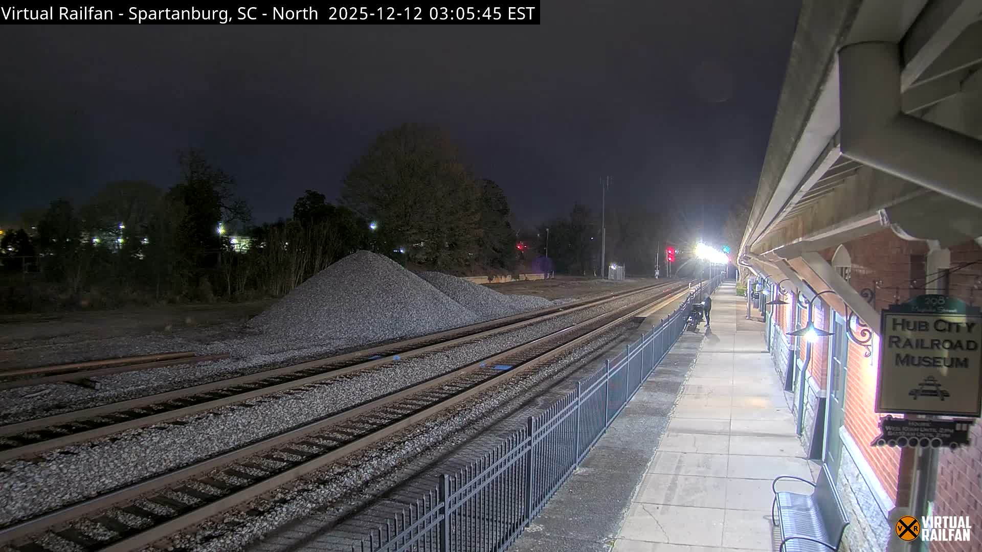Spartanburg Railway Station &Hubcity Railroad Museum Live Cam - Spartanburg, Spartanburg , South Carolina, USA