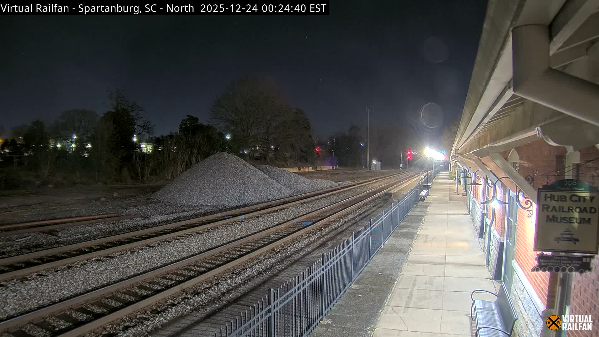 Spartanburg Railway Station &Hubcity Railroad Museum Live Cam - Spartanburg, Spartanburg , South Carolina, USA