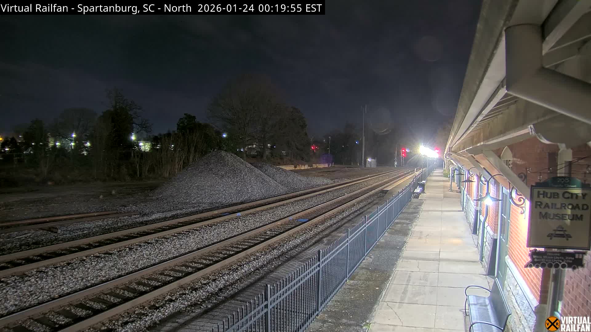 Spartanburg Railway Station &Hubcity Railroad Museum Live Cam - Spartanburg, Spartanburg , South Carolina, USA