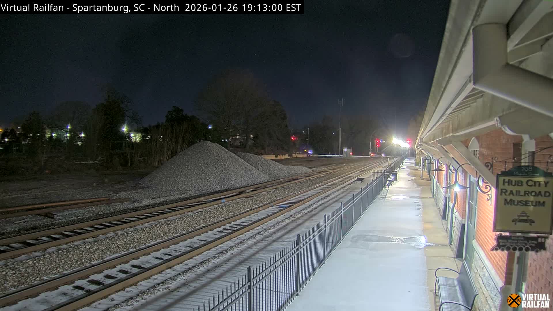 Spartanburg Railway Station &Hubcity Railroad Museum Live Cam - Spartanburg, Spartanburg , South Carolina, USA