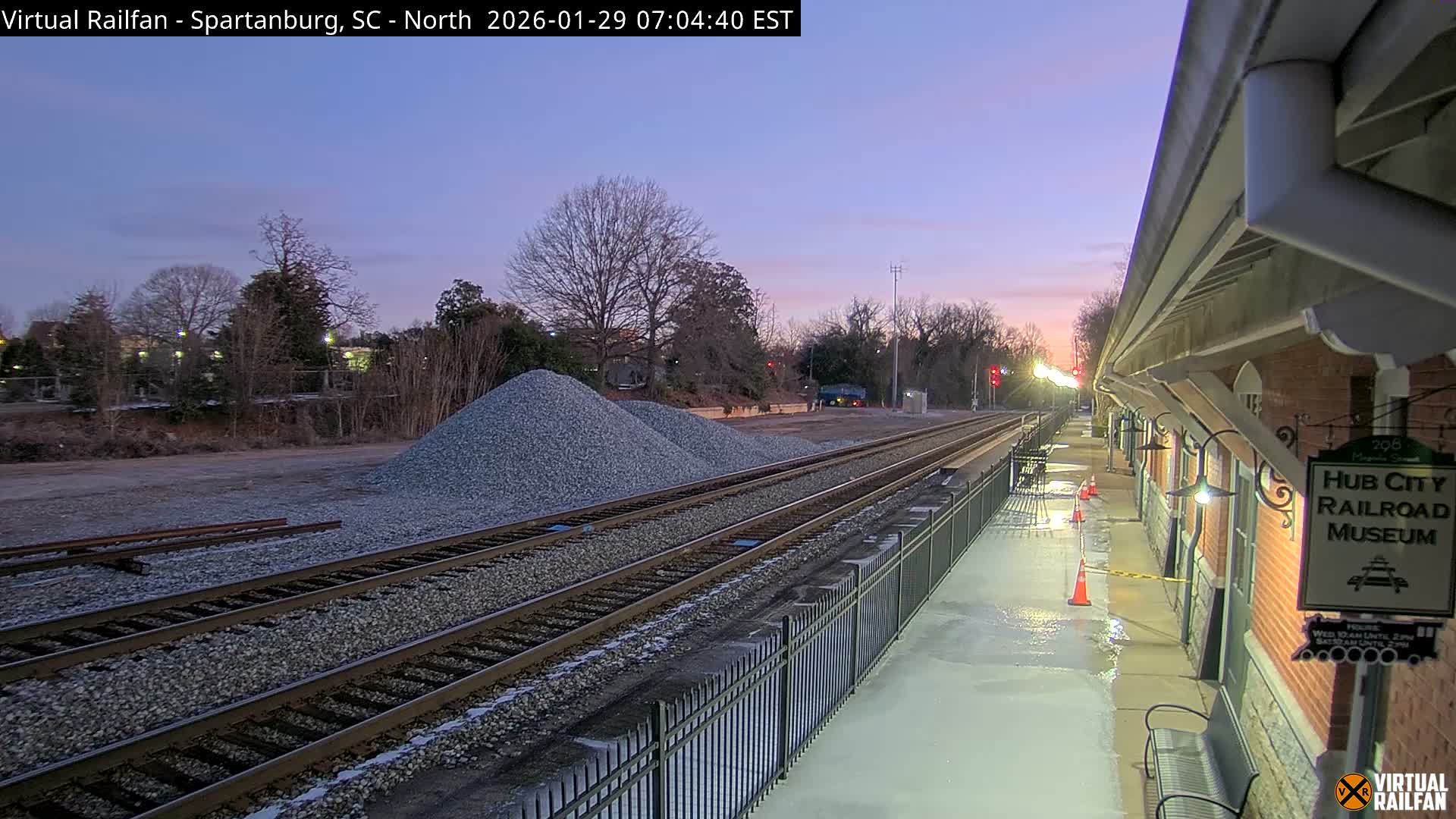 Spartanburg Railway Station &Hubcity Railroad Museum Live Cam - Spartanburg, Spartanburg , South Carolina, USA