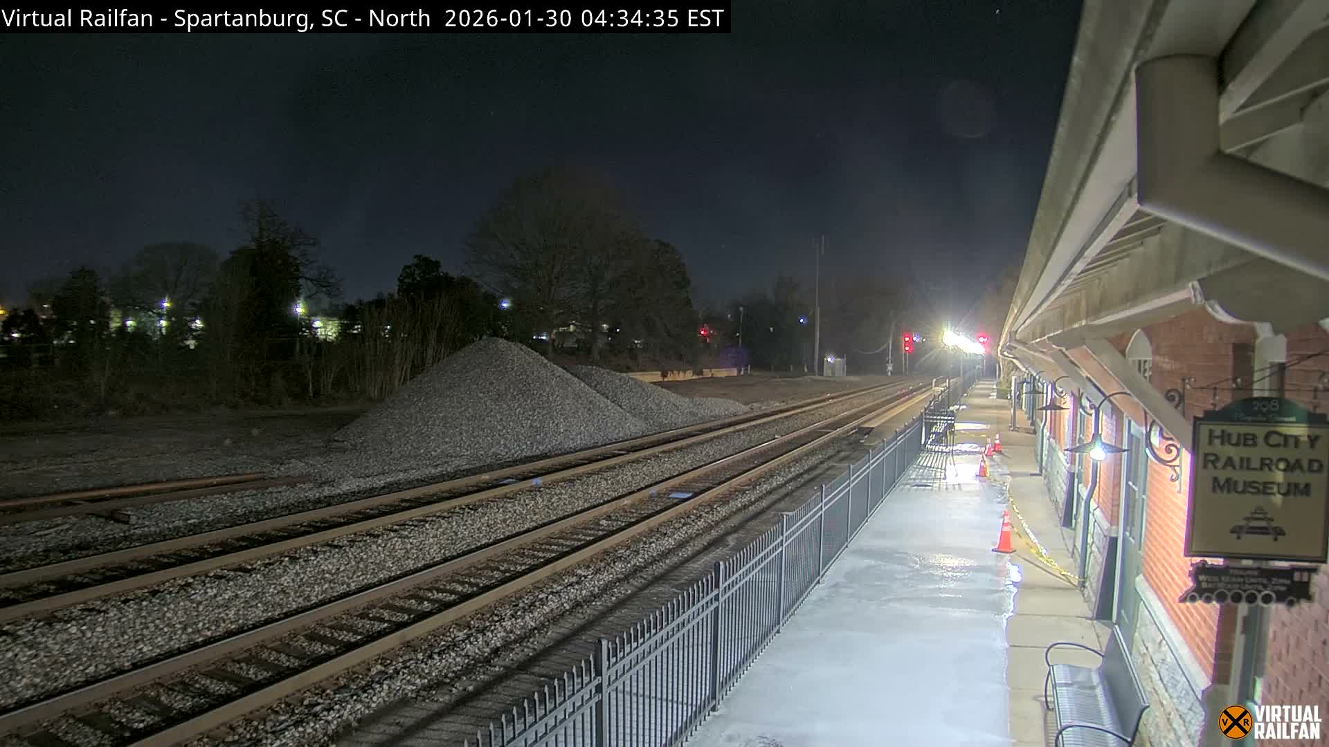 Spartanburg Railway Station &Hubcity Railroad Museum Live Cam - Spartanburg, Spartanburg , South Carolina, USA