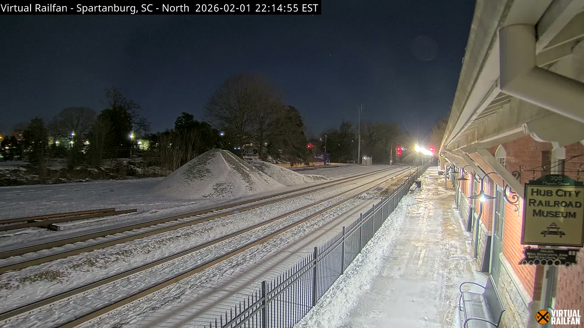 Spartanburg Railway Station &Hubcity Railroad Museum Live Cam - Spartanburg, Spartanburg , South Carolina, USA