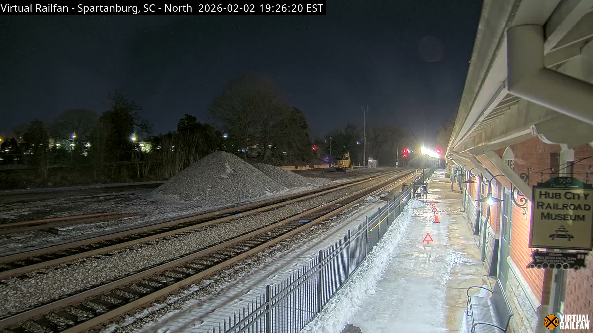 Spartanburg Railway Station &Hubcity Railroad Museum Live Cam - Spartanburg, Spartanburg , South Carolina, USA