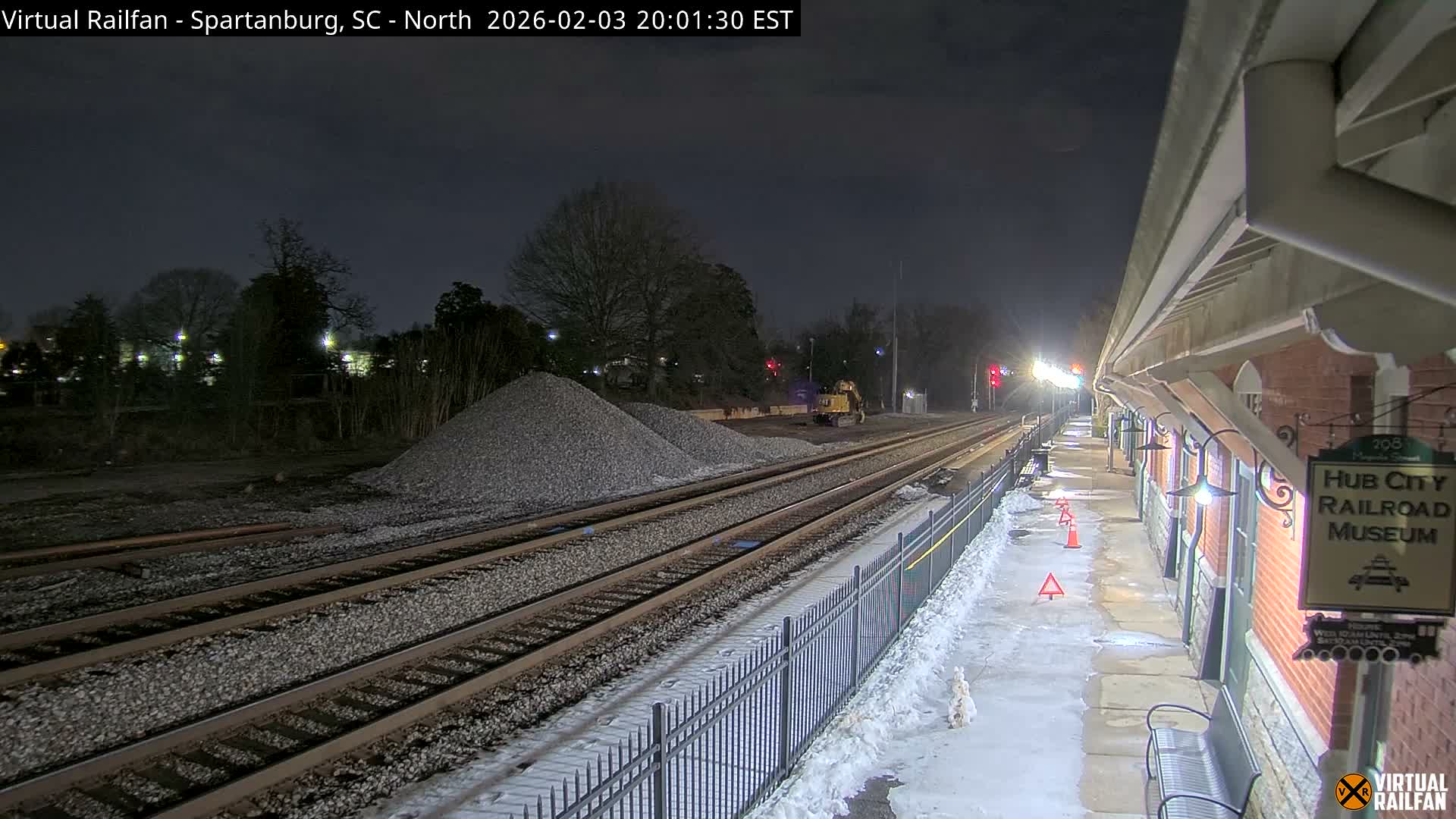 Spartanburg Railway Station &Hubcity Railroad Museum Live Cam - Spartanburg, Spartanburg , South Carolina, USA