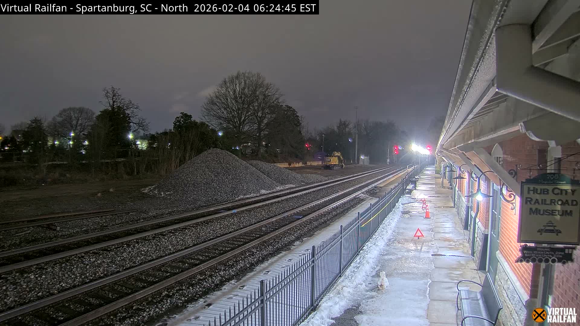 Spartanburg Railway Station &Hubcity Railroad Museum Live Cam - Spartanburg, Spartanburg , South Carolina, USA