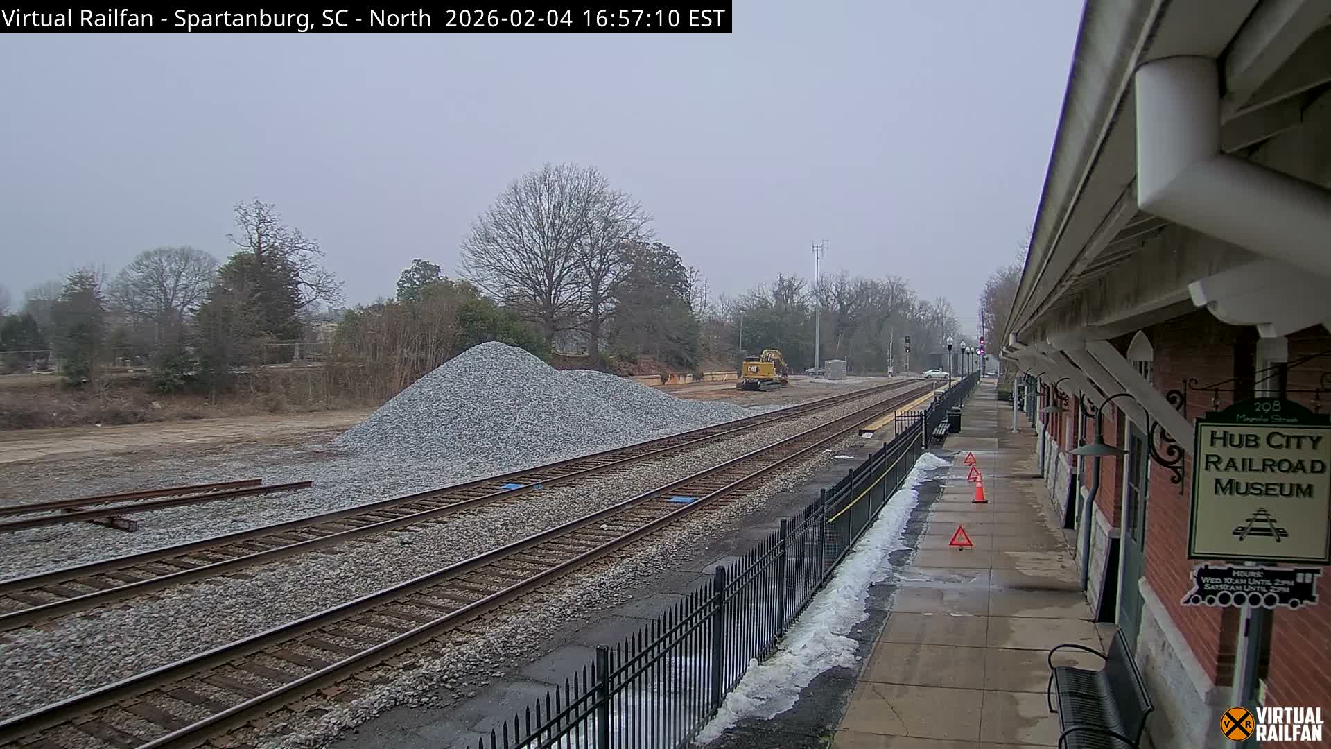 Spartanburg Railway Station &Hubcity Railroad Museum Live Cam - Spartanburg, Spartanburg , South Carolina, USA